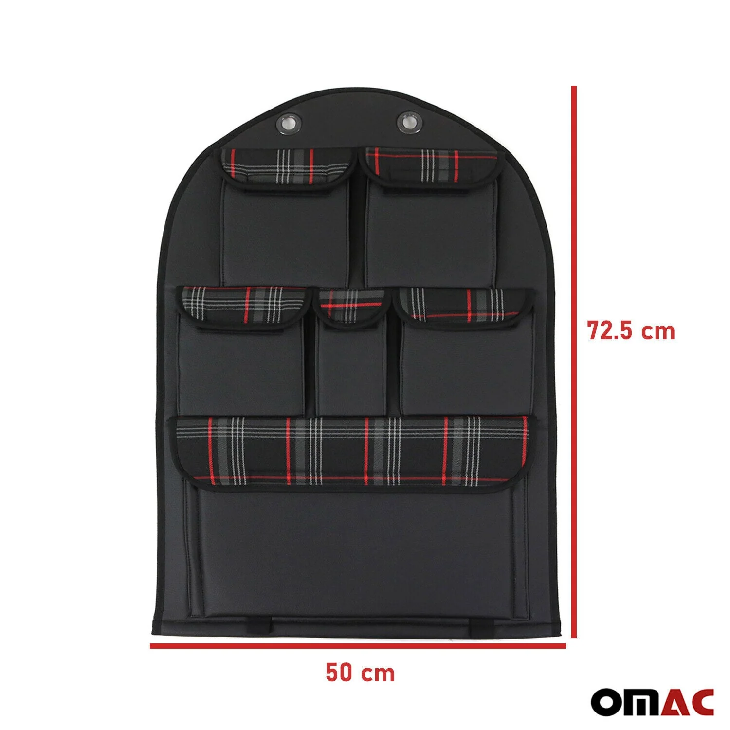 Autositz Organizer Rucksitztasche Organizer mit Tasche für VW T5 2003-2015 Rot - Image 12