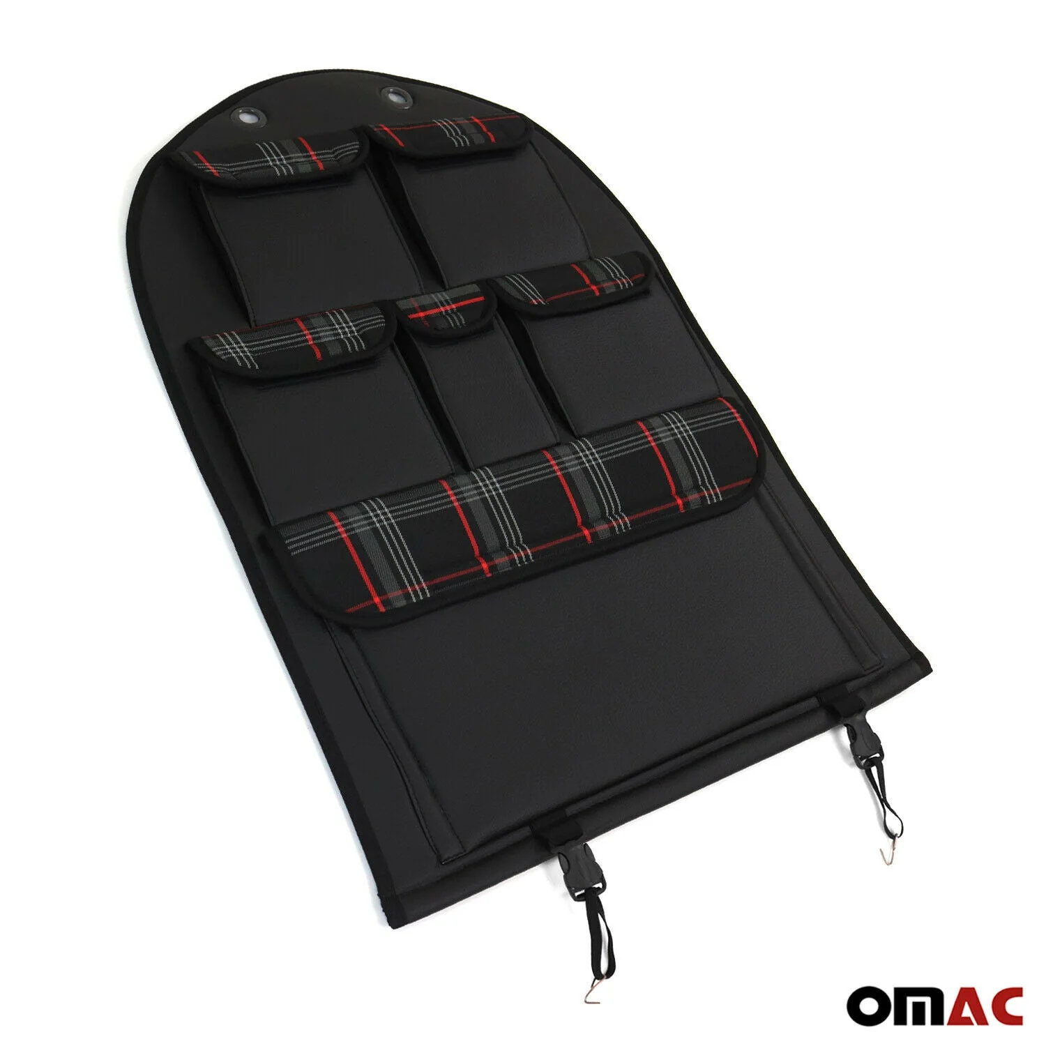 Autositz Organizer Rucksitztasche Organizer mit Tasche für VW T5 2003-2015 Rot - Image 7