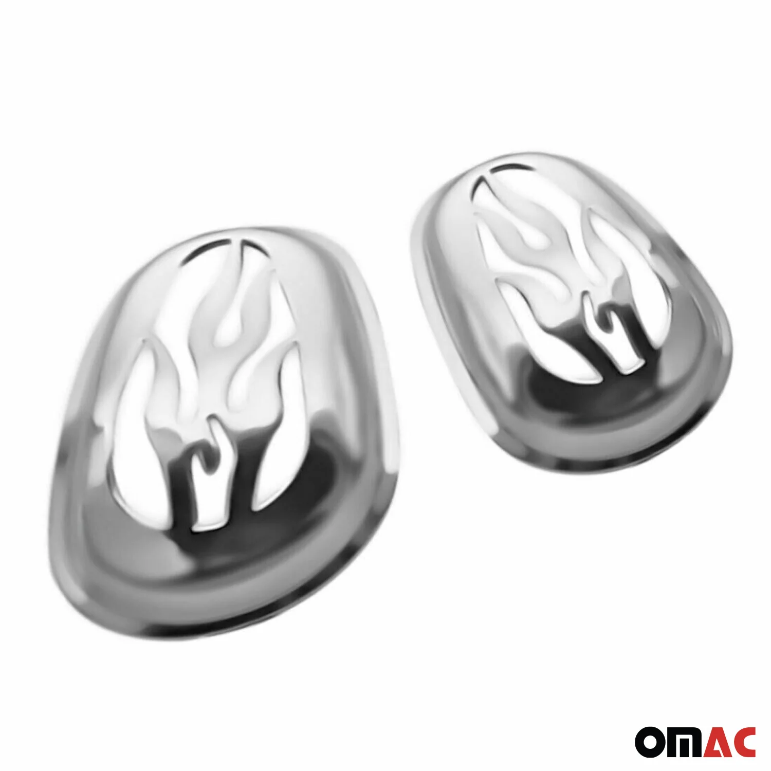 Blinker Signal Rahmen für Nemo Bipper Fiorino Qubo C2 C3 2tlg Abs Satin Chrom - Image 5