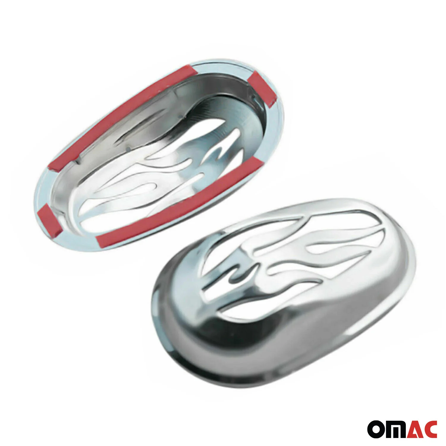 Blinker Signal Rahmen für Nemo Bipper Fiorino Qubo C2 C3 2tlg Abs Satin Chrom - Image 6