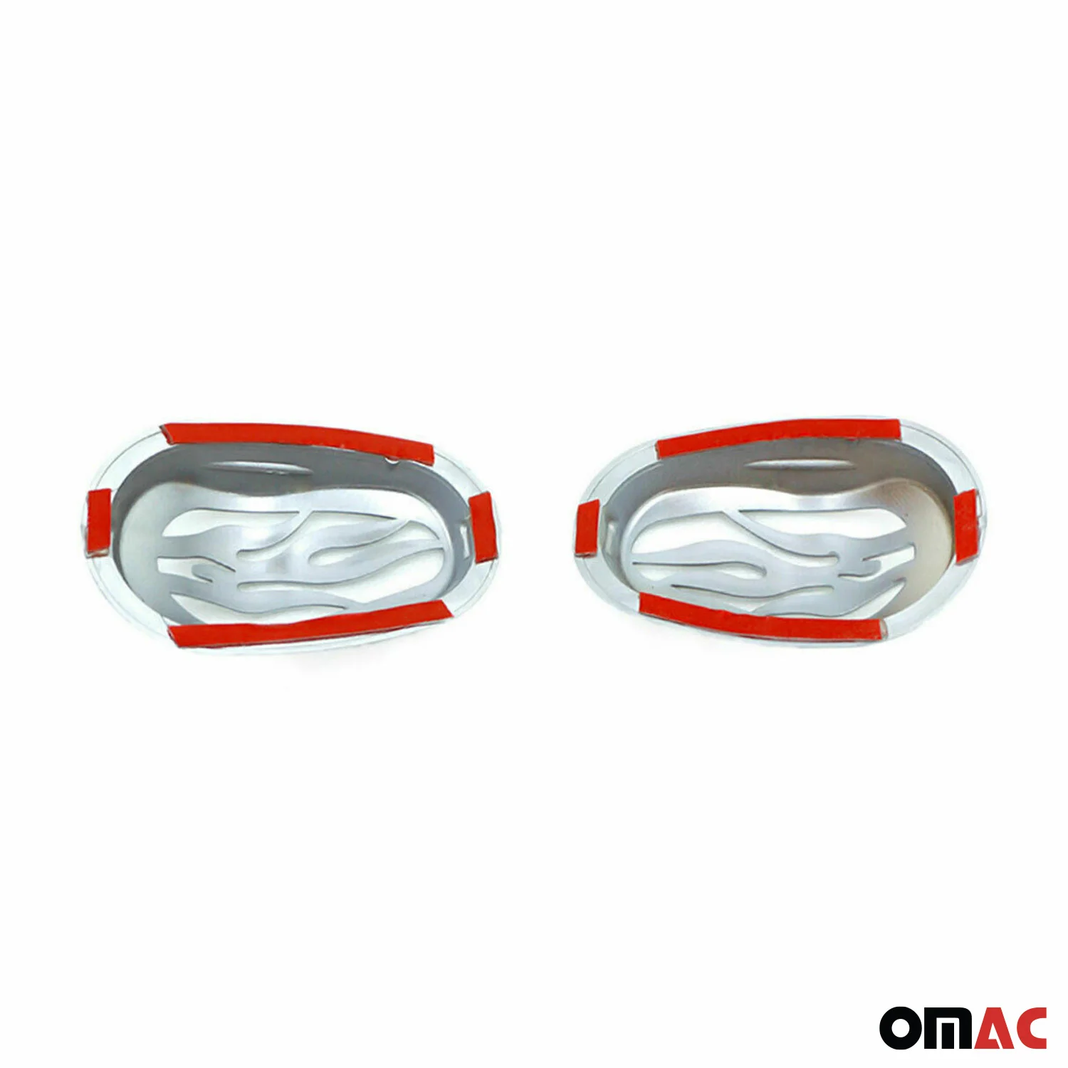 Blinker Signal Rahmen für Nemo Bipper Fiorino Qubo C2 C3 2tlg Abs Satin Chrom - Image 7