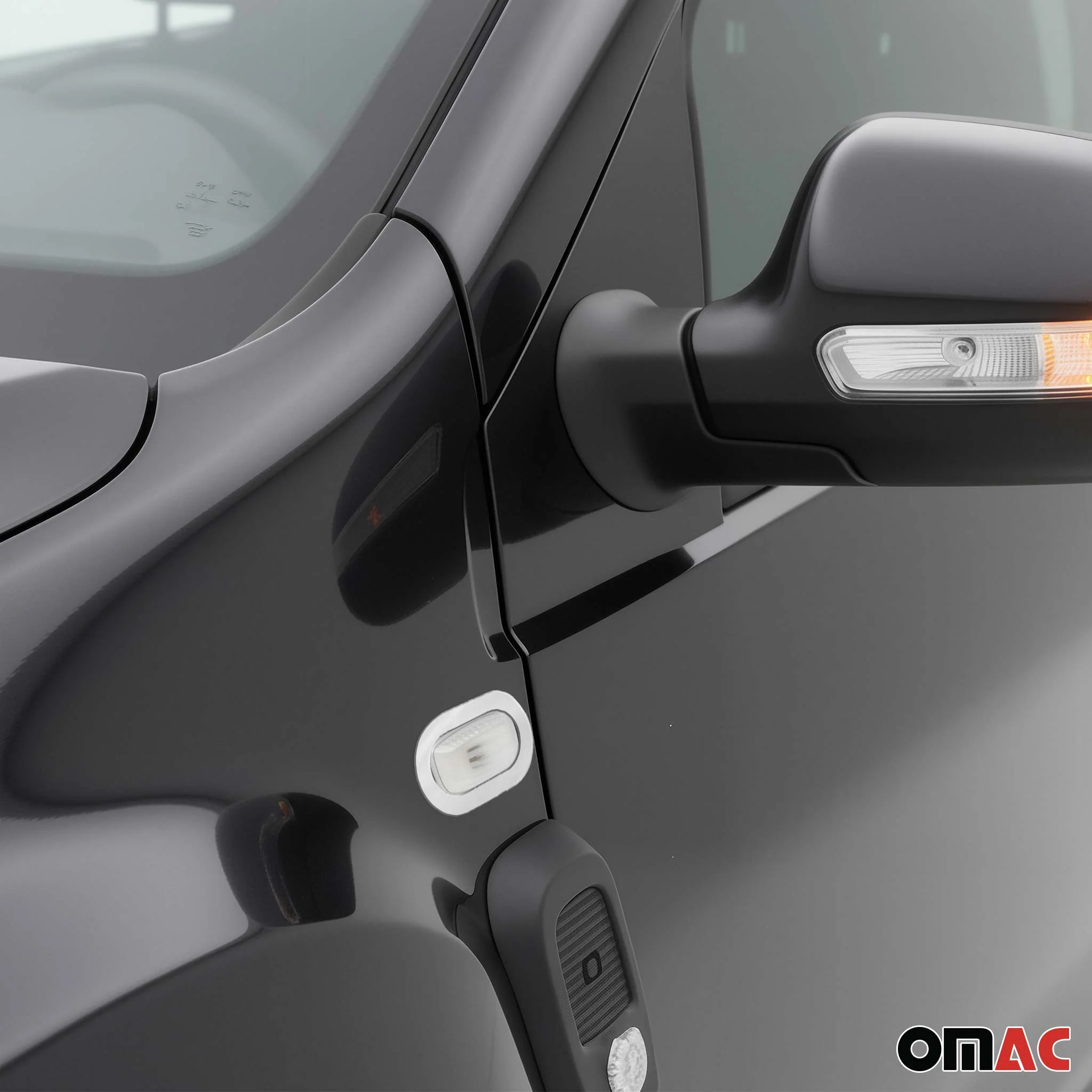 Blinkerrahmen Signalblende Blinker für Dacia Duster 2010-2018 Edelstahl 2x - Image 2