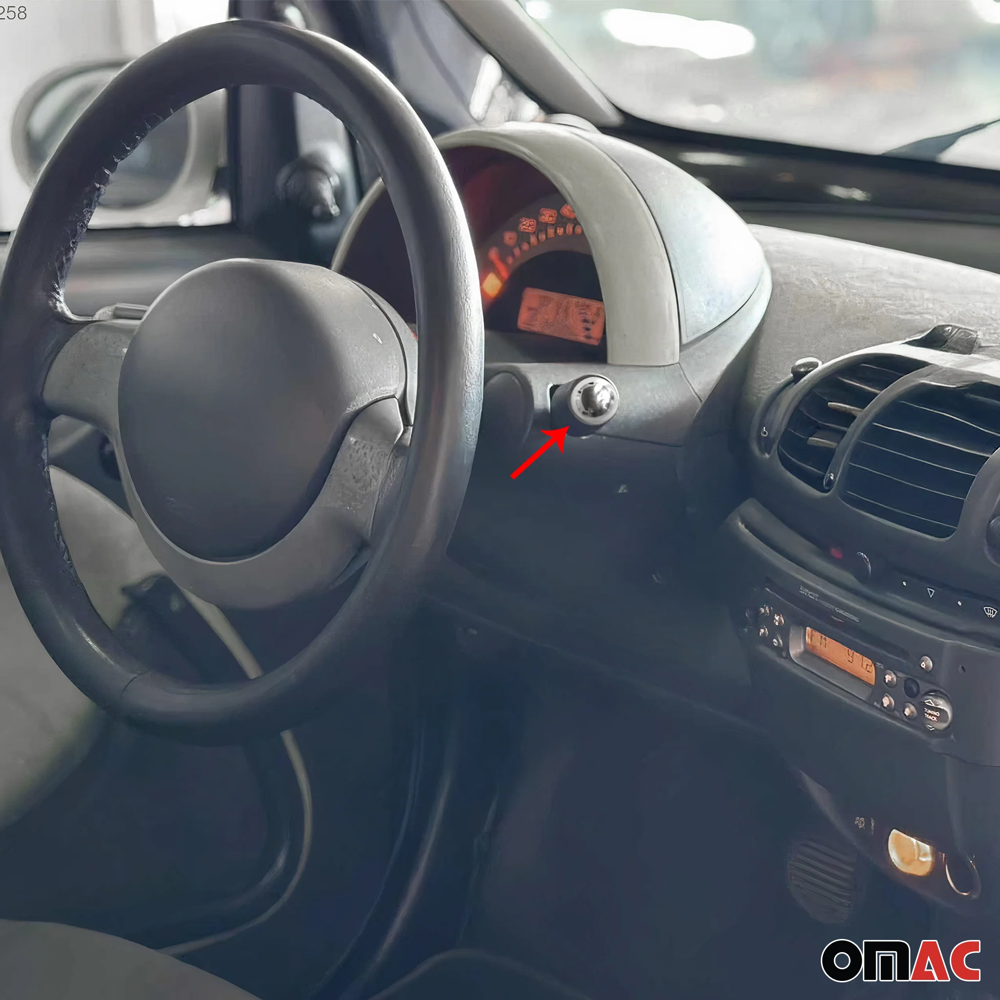 Blinkerrahmen Signalblende Blinker für Smart ForTwo 1998-2007 Aluminium Silber - Image 2