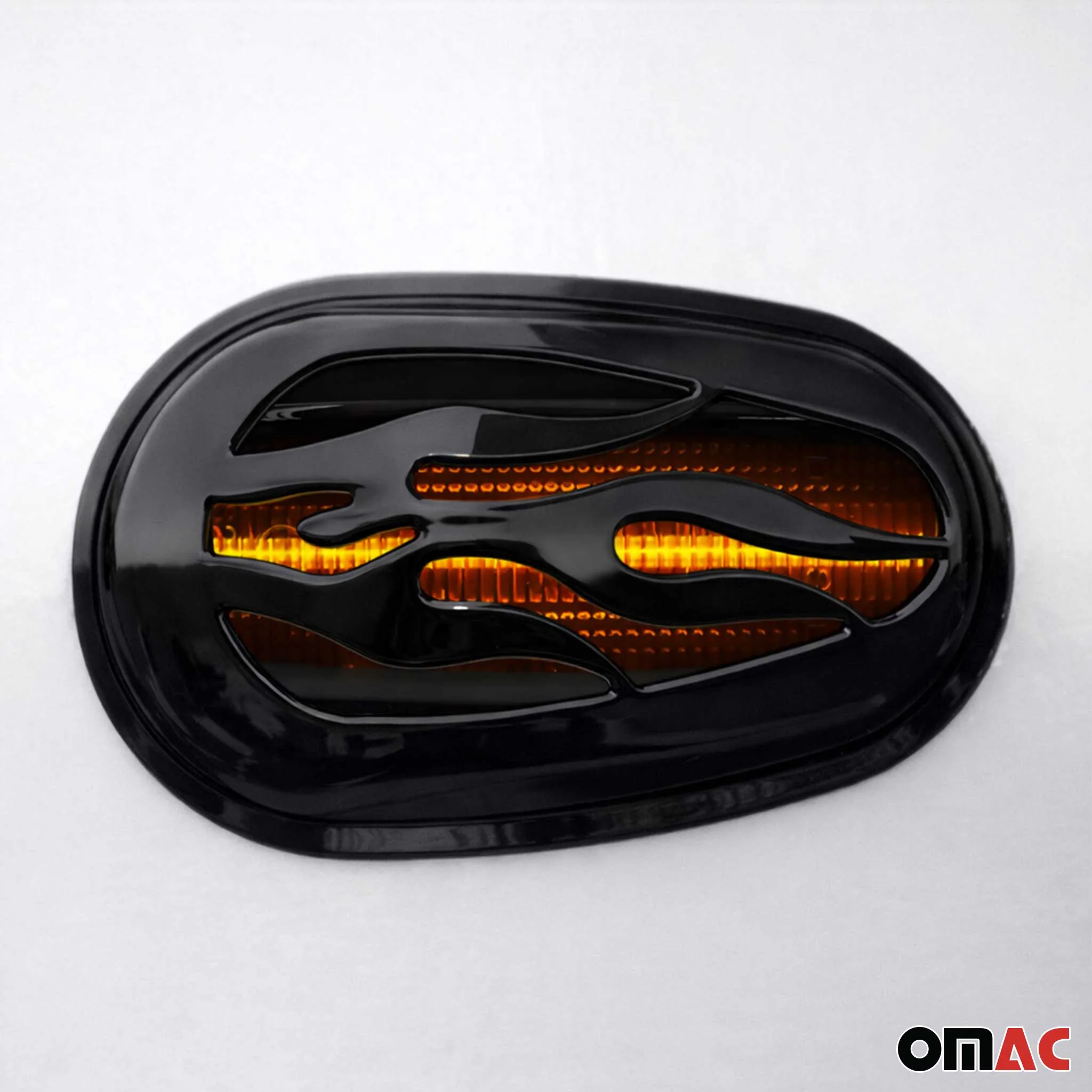 Blinkerrahmen Signalblende Rahmen für Fiat Fiorino Qubo 2007-2021 Chrom Dunkel - Image 3