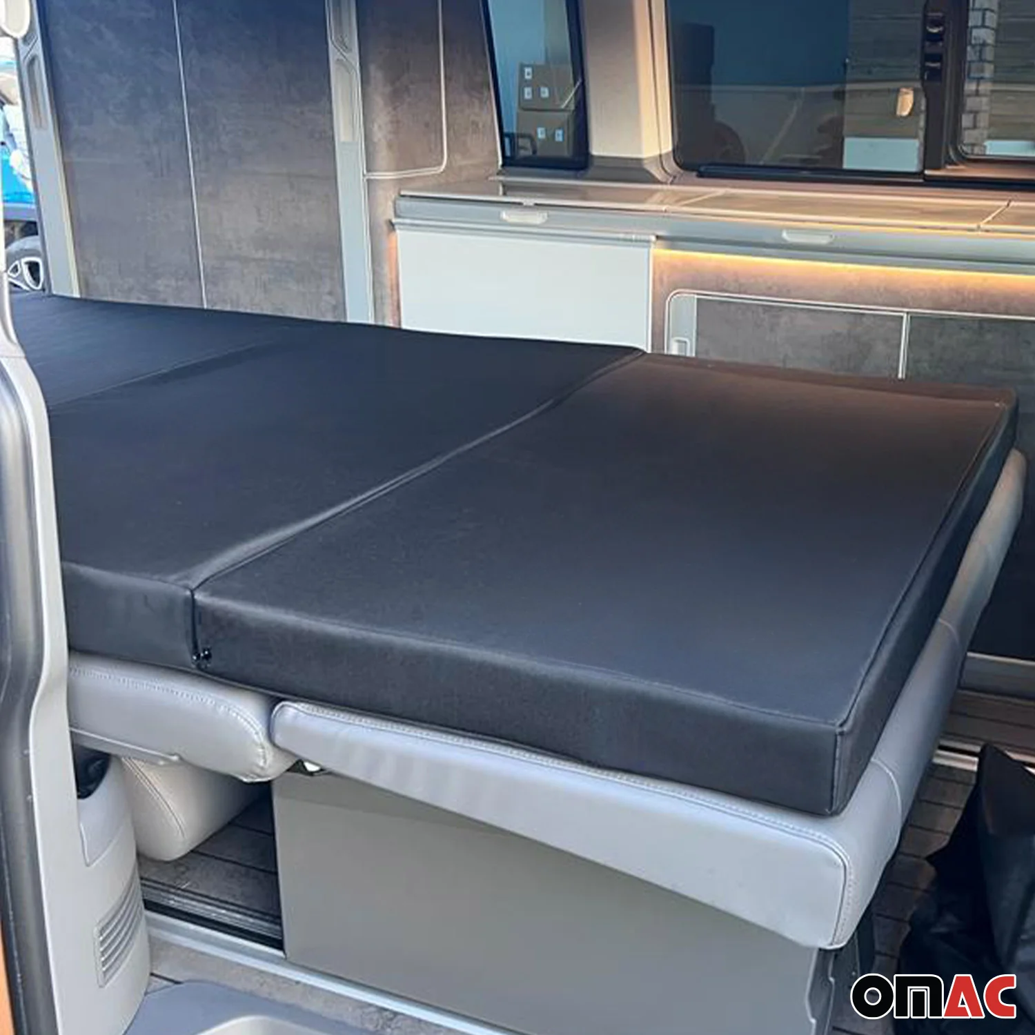 Matratze Schlafmatratze Klappmatratze für Ford Tourneo Custom 2023-2026 Schwarz - Image 3