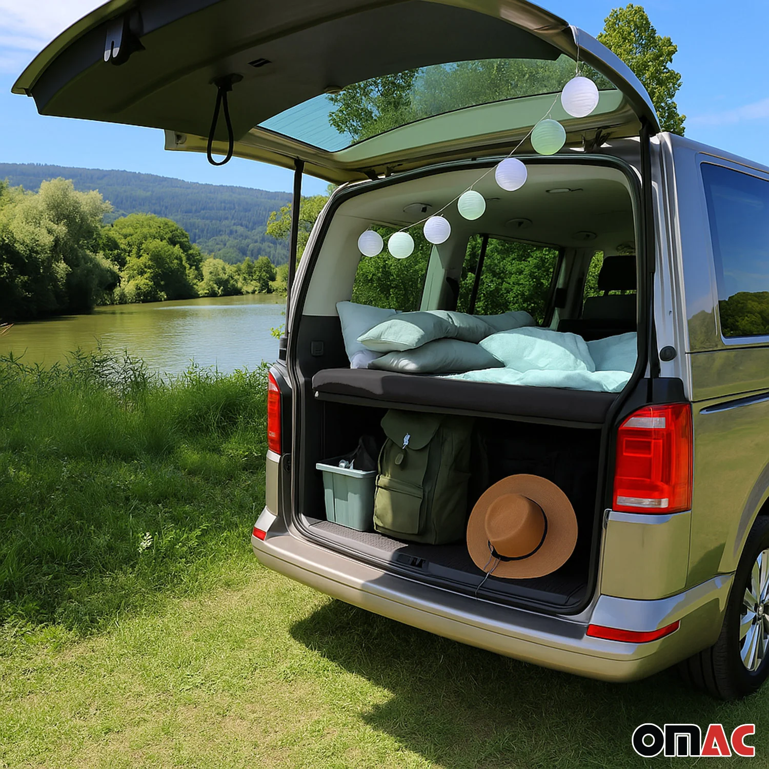 Matratze Schlafmatratze Klappmatratze für Ford Tourneo Custom 2023-2026 Schwarz - Image 6