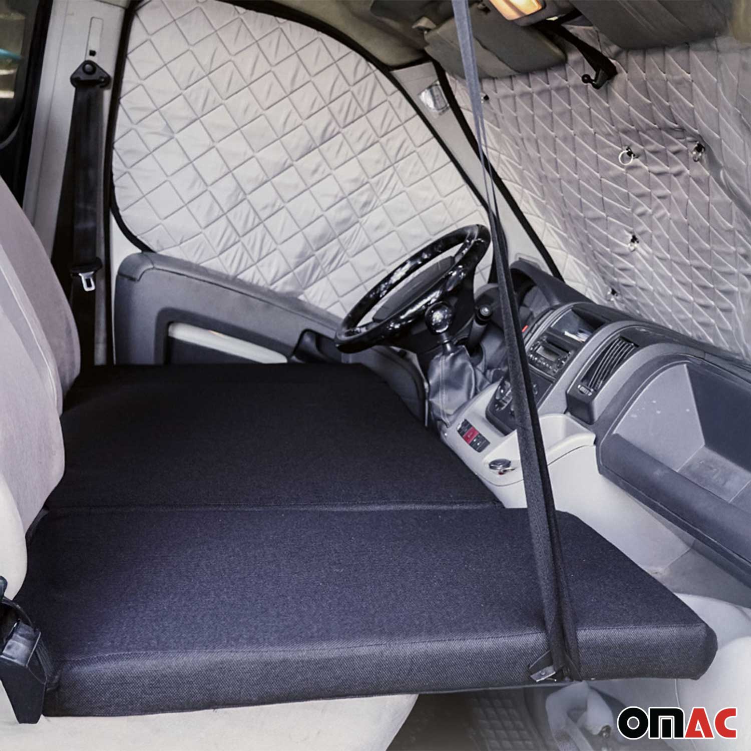 Camper Bett Fahrerhausbett Matratze für Mercedes Vito W447 2014-2026 Schwarz - Image 5