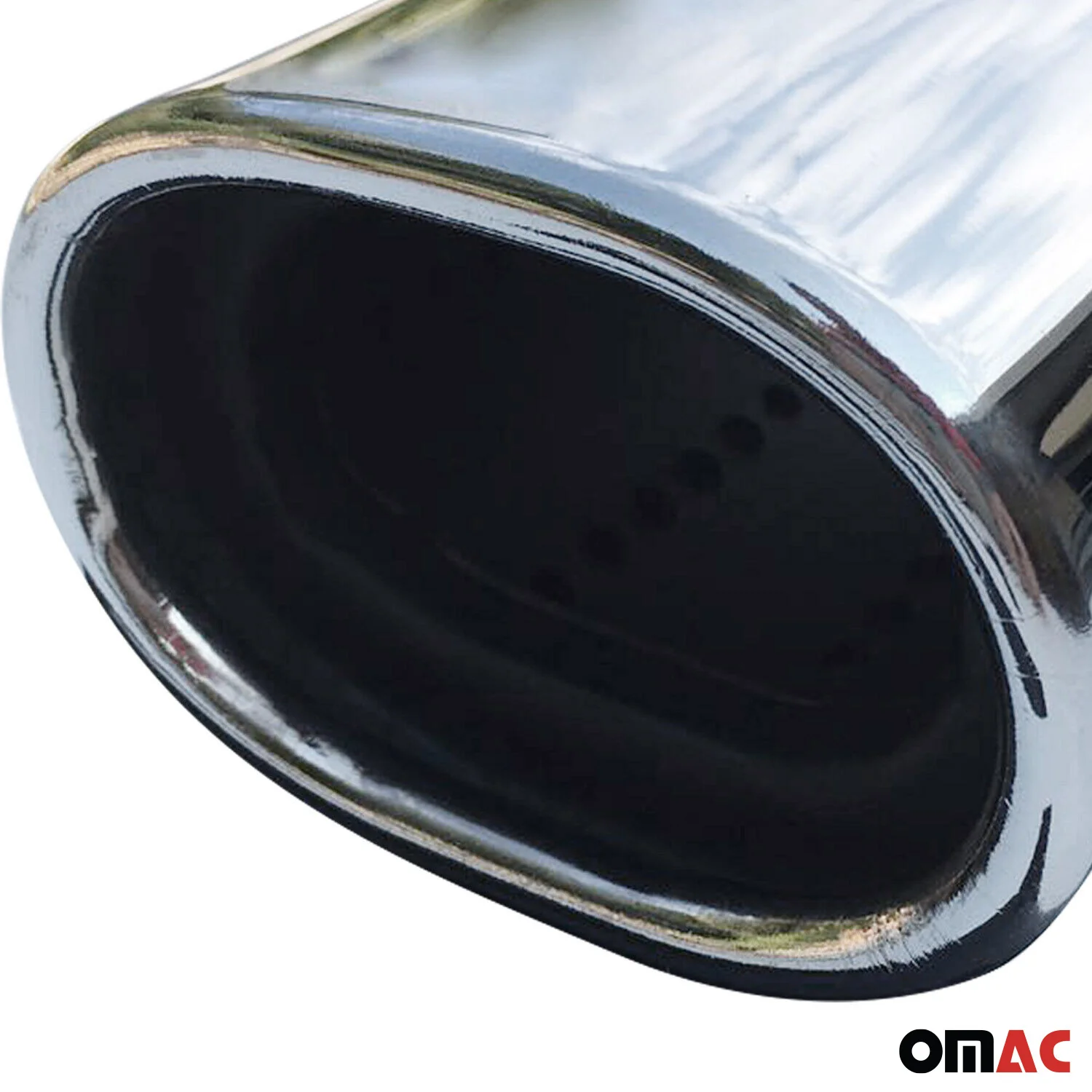 Auspuffblende Endrohr für VW Endstück Rostfrei 63mm Edelstahl Chrom 1tlg - Image 5