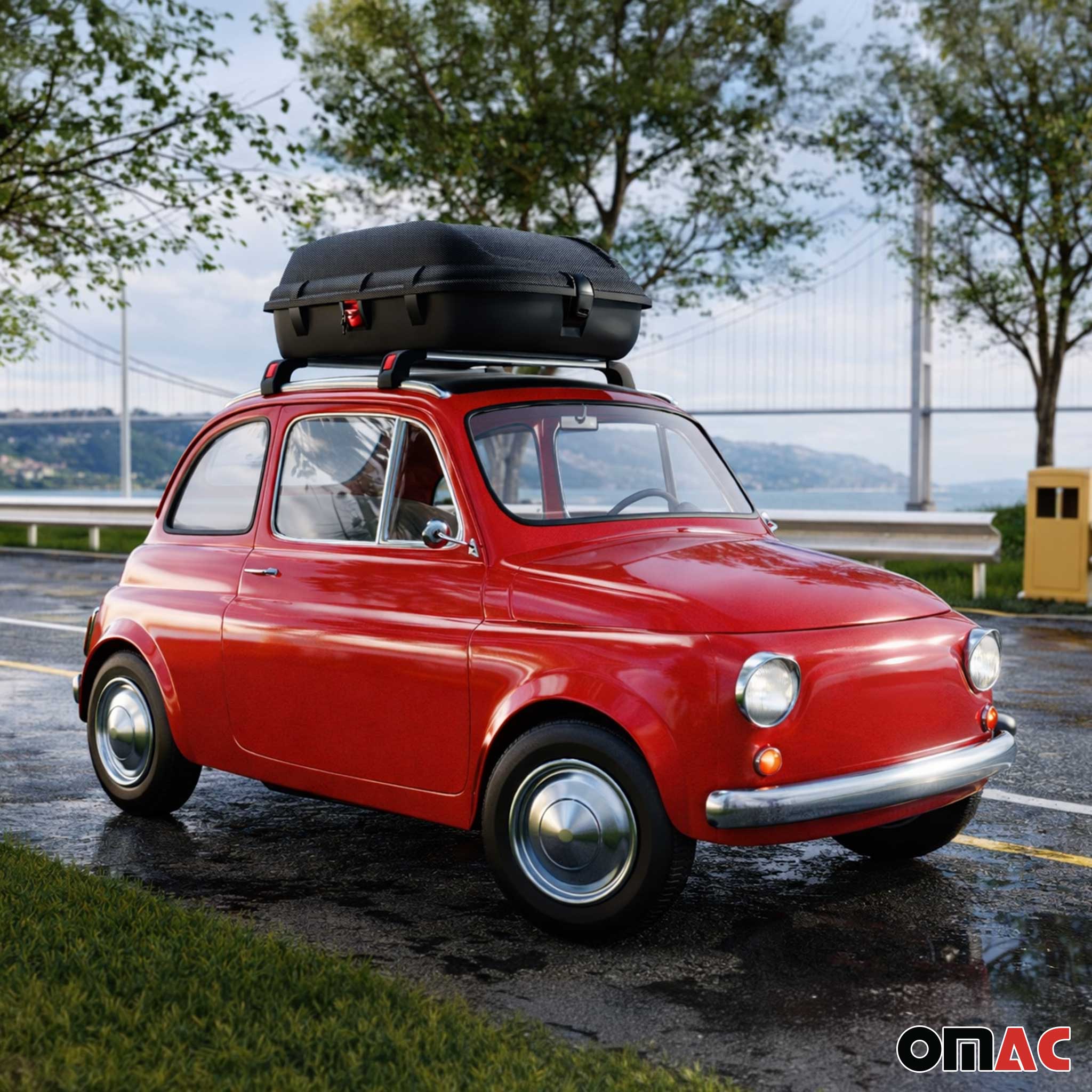 Dachbox Dachkoffer Gepäckbox 270 Liter Carbonlook Abschließbar Autobox - Image 7