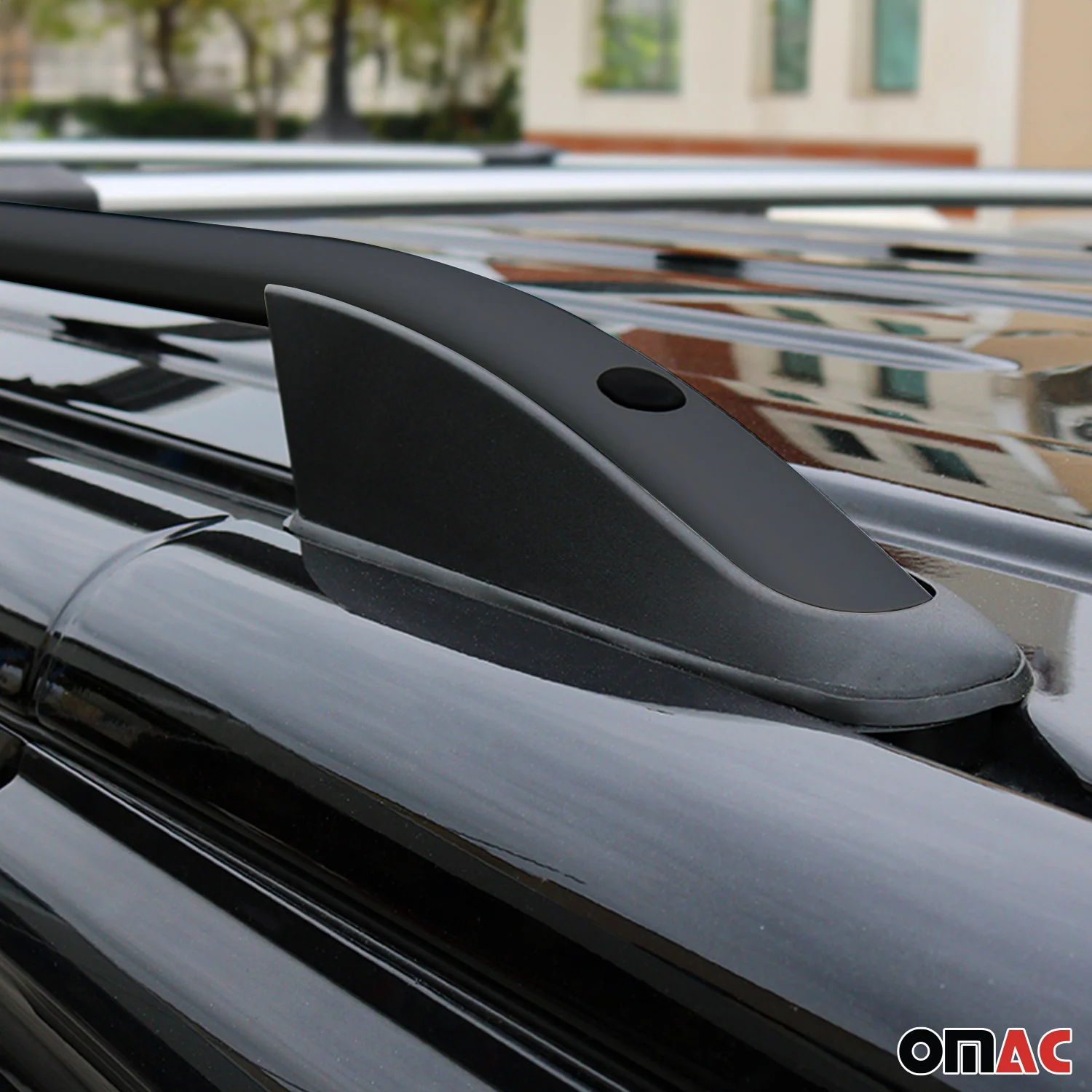 Dachreling Dachgepäckträger für Ford Transit Tourneo Custom 2023-26 Schwarz 2x - Image 4
