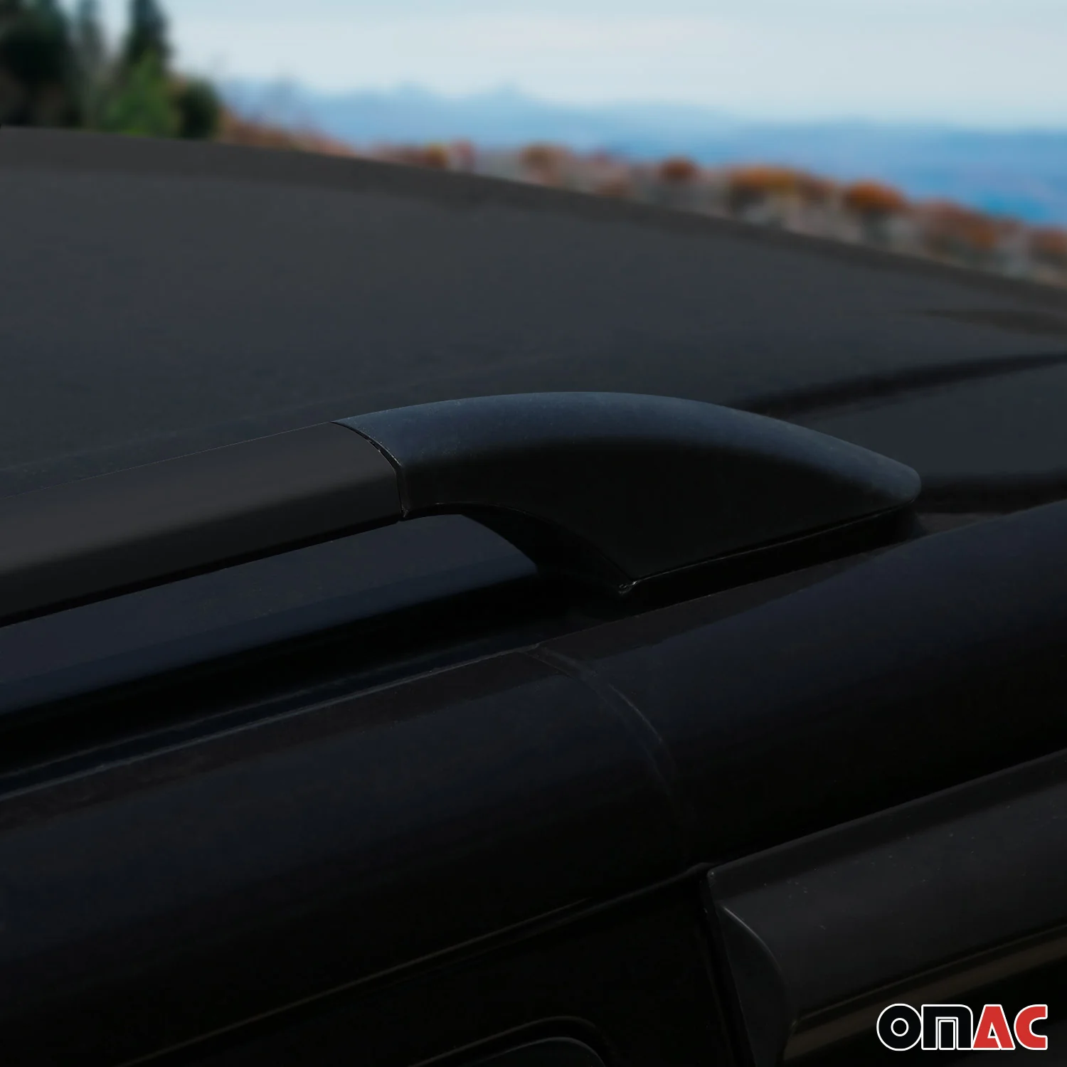 Dachreling für Mercedes Viano W639 2003-2014 Alu L1 Kurzer Radstand Schwarz - Image 8