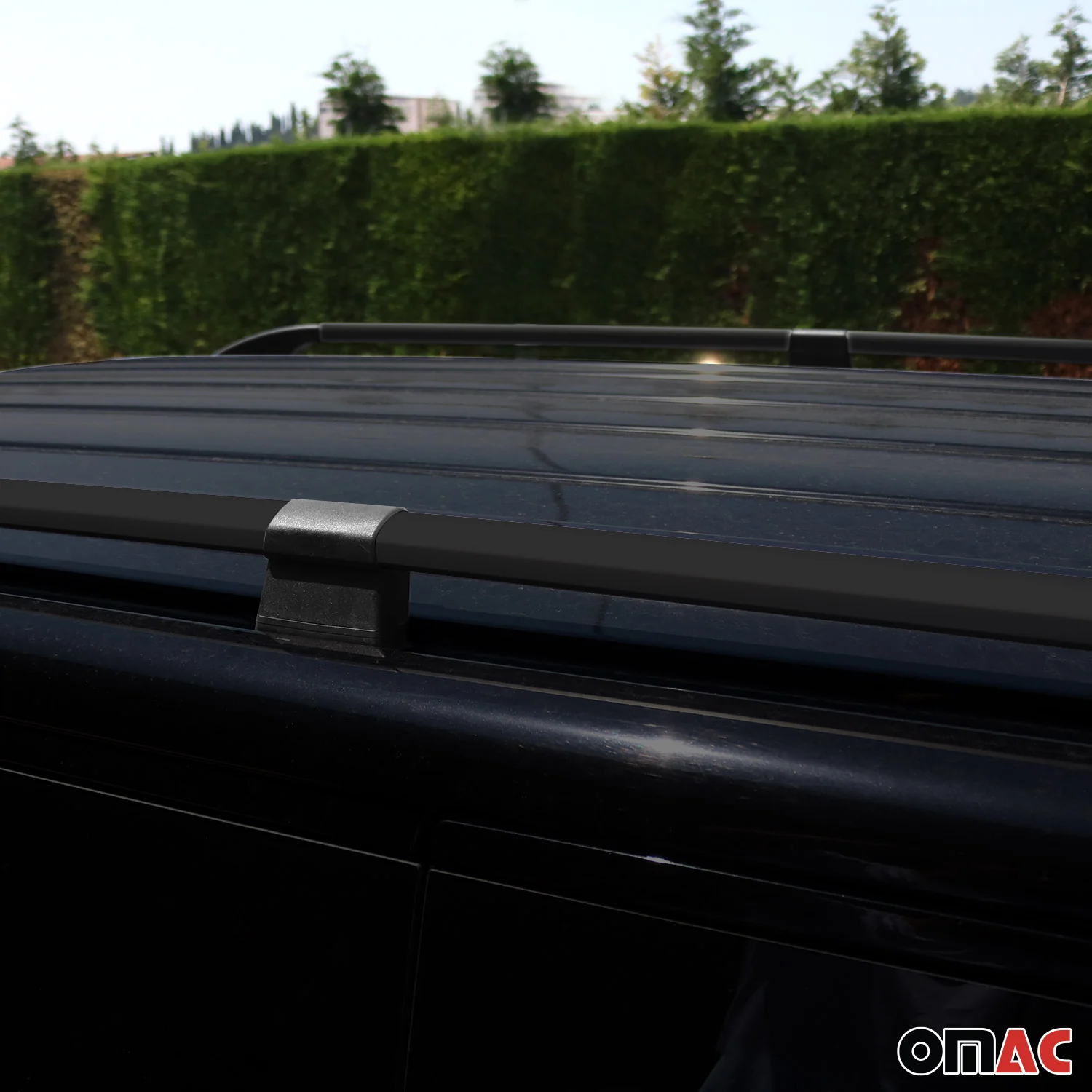 Dachreling für Mercedes Viano W639 2003-2014 Alu Schwarz L3 Langer Radstand - Image 7