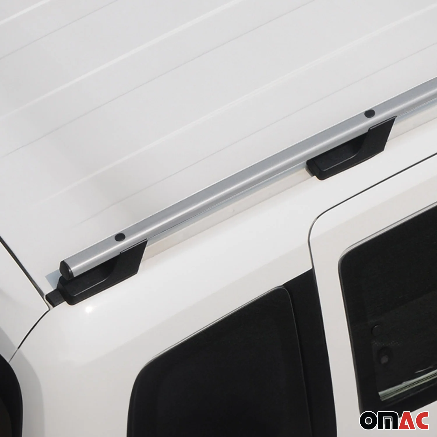 Aluminium Dachreling Querträger für Fiat Doblo 2010-2021 L1 Kurzer Silber 2x - Image 6