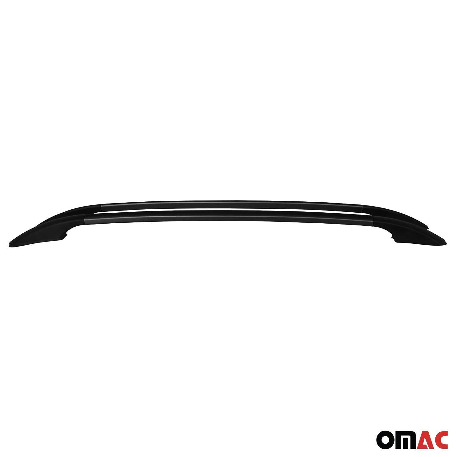 Dachreling Relingträger für Ford Fiesta mk7 2018-2023 3-Tür Aluminium Schwarz 2x - Image 8