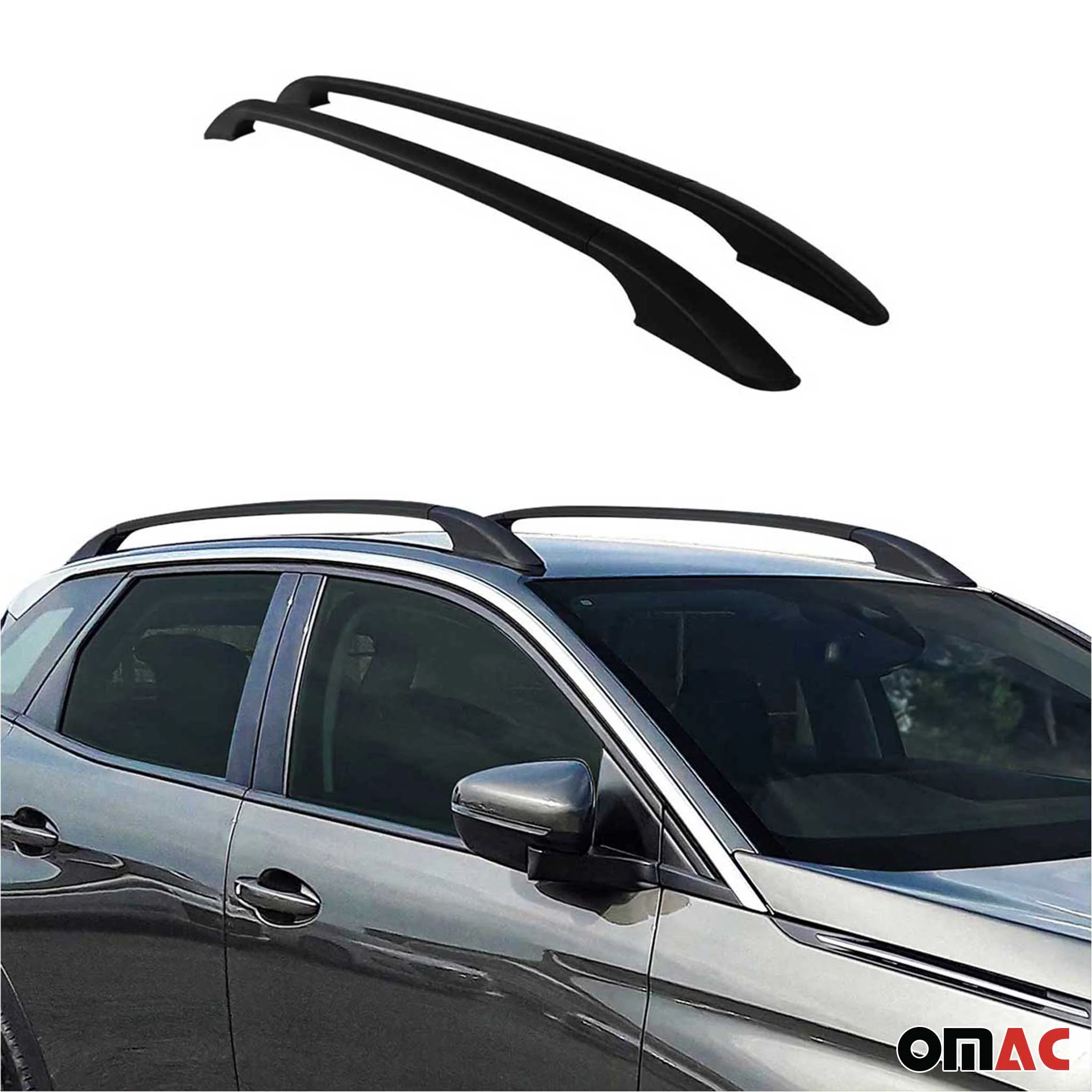 Dachreling Dachgepäckträger für Range Rover Sport 2005-2013 Alu Schwarz - Image 5