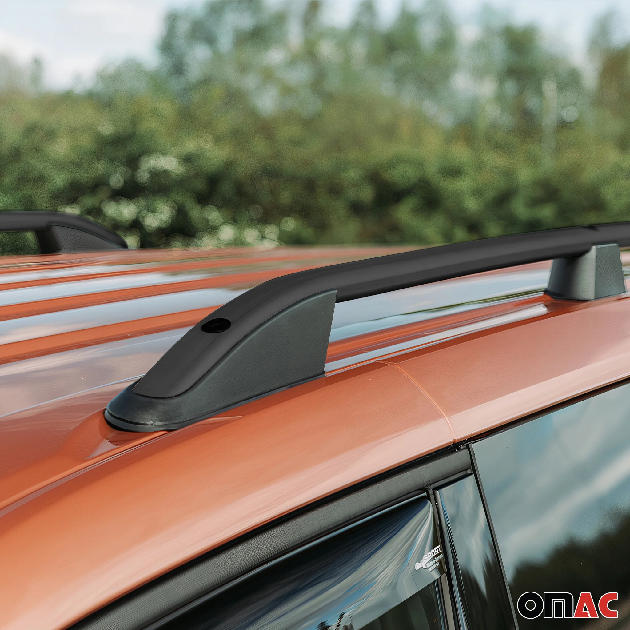 Dachreling Relingträger für VW T7 Multivan 2021-2026 Aluminium Schwarz 2 tlg - Image 4