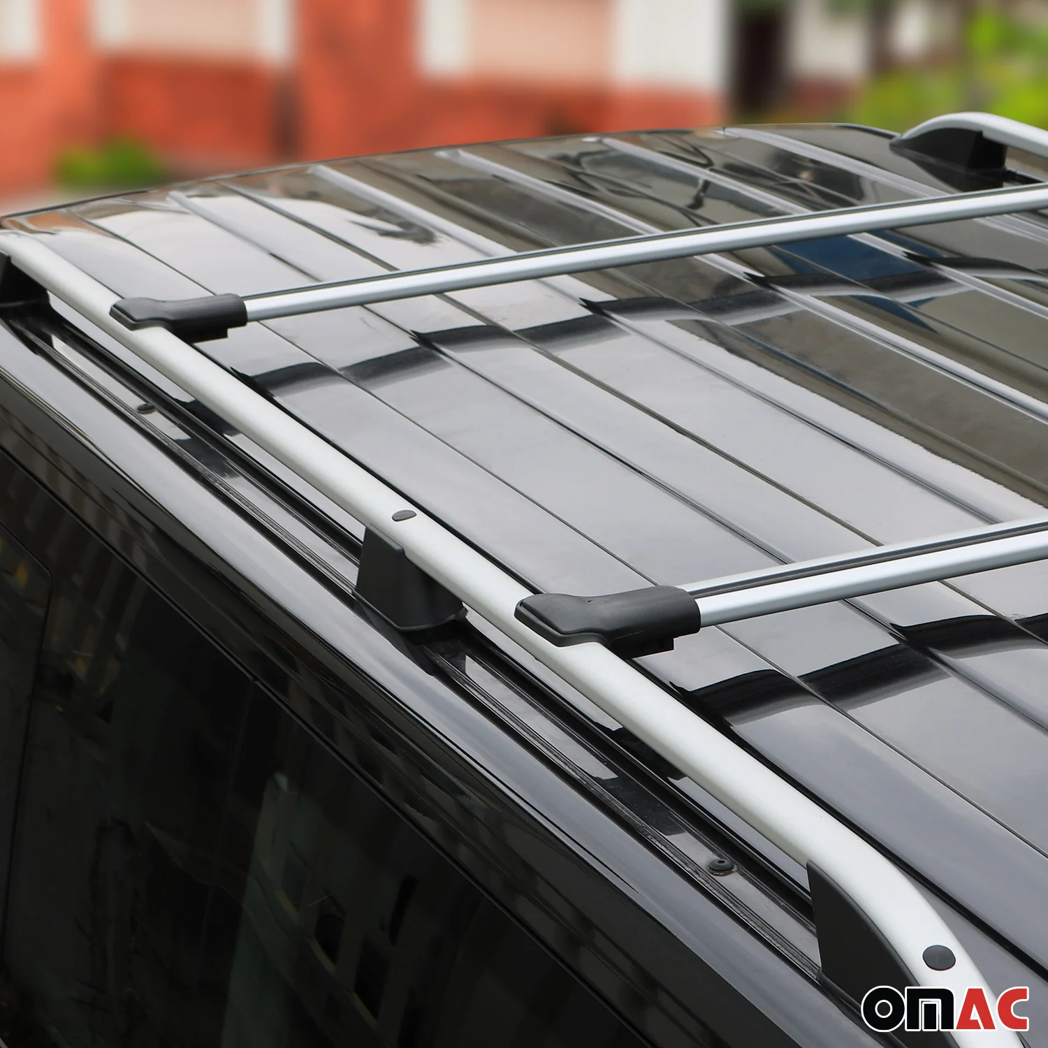 Dachreling + Dachträger SET für VW Caddy 2020-2026 Aluminium Silber 4x - Image 3