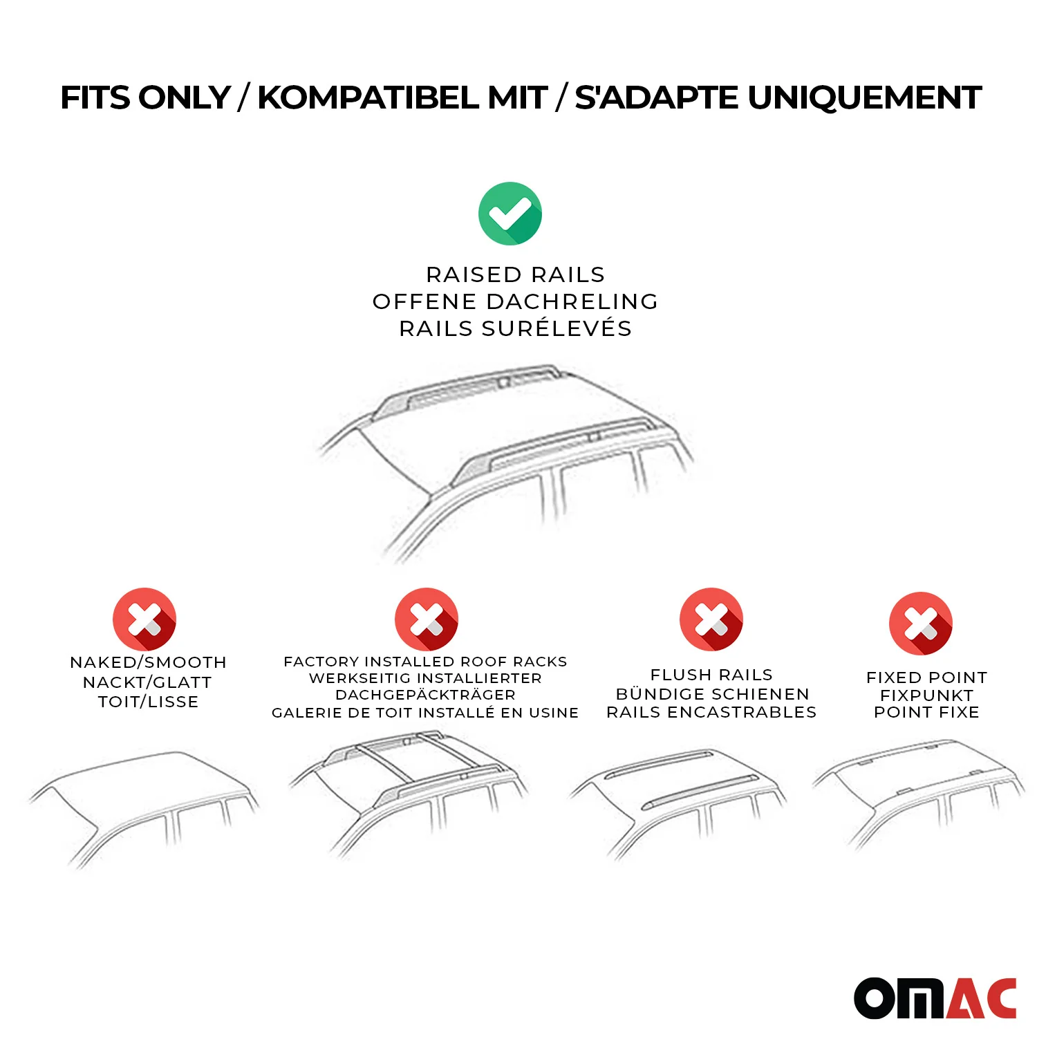 Dachträger Grundtäger für Cupra Ateca 2016-2026 75kg Aluminium Silber 2 tlg - Image 5