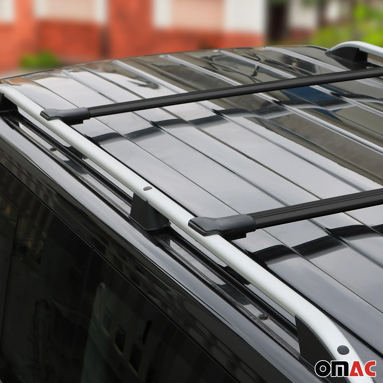 Dachträger Grundtäger für Lincoln MKX 2016-2018 75kg Aluminium Schwarz 2 tlg - Image 12