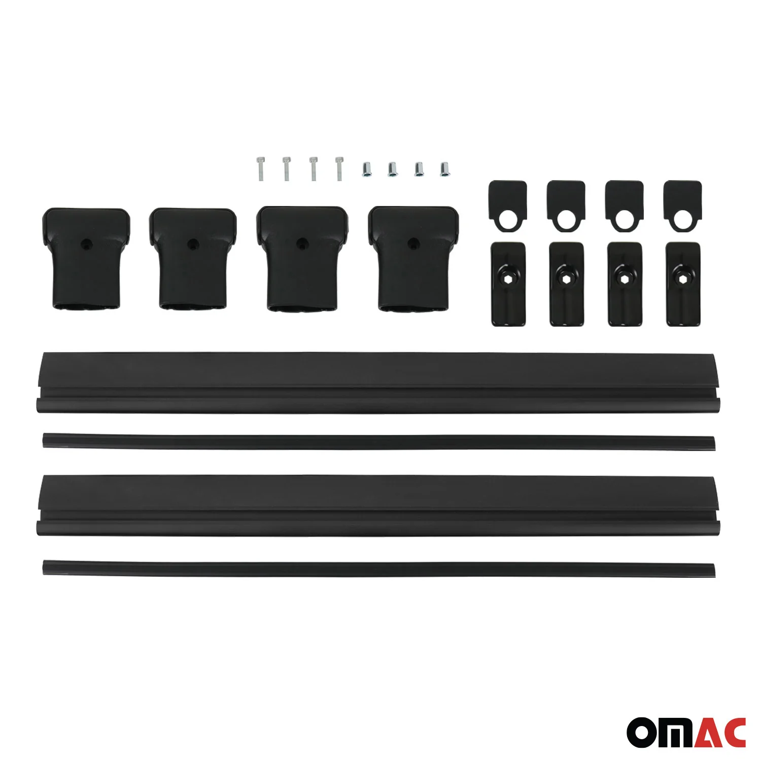 Dachträger Grundtäger für Mazda 5 / Premacy 2005-2010 75kg Alu Schwarz 2tlg - Image 9