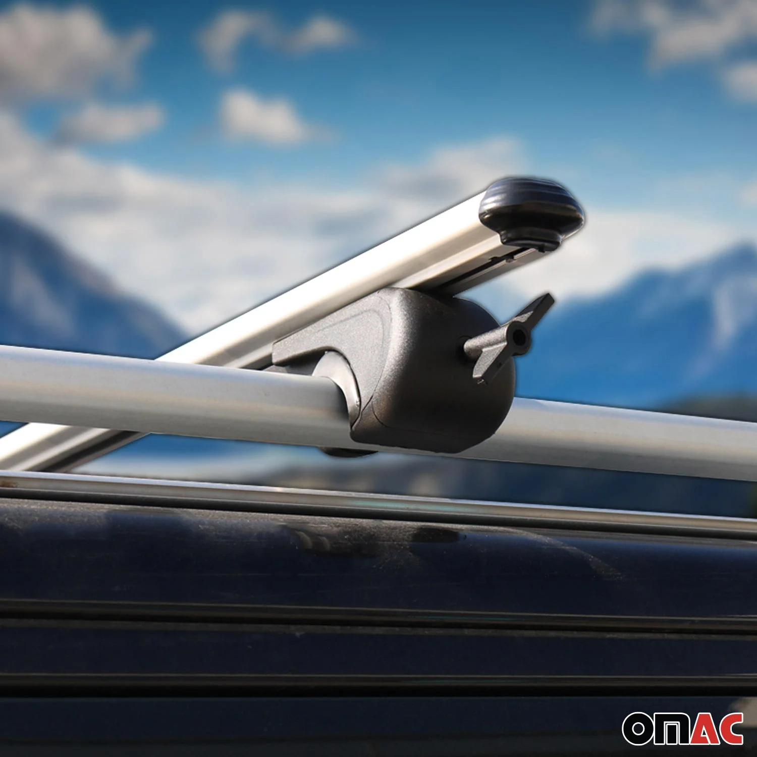 Dachträger Grundtäger für Mercedes EQB X243 2022-2026 75kg Alu Silber 2 tlg - Image 9