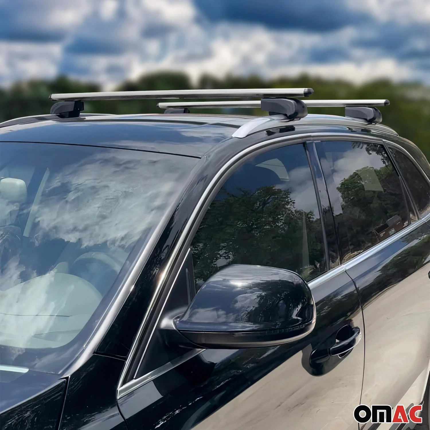 Dachträger Gepäckträger für Mercedes GLC 2022-2026 Querträger ABE Alu Silber - Image 3