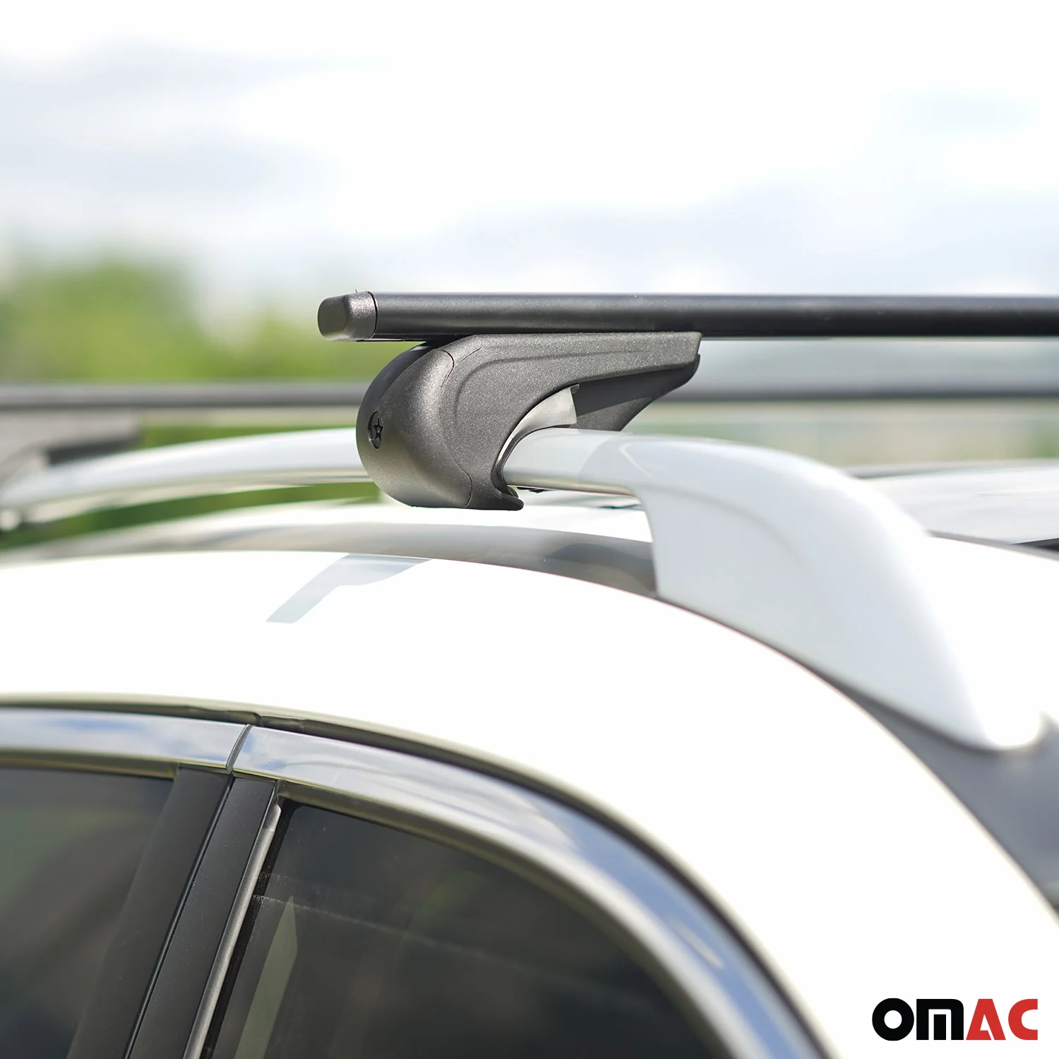 Dachträger Grundtäger für Porsche Cayenne 2010-2018 75kg Metall Schwarz 2 tlg - Image 4