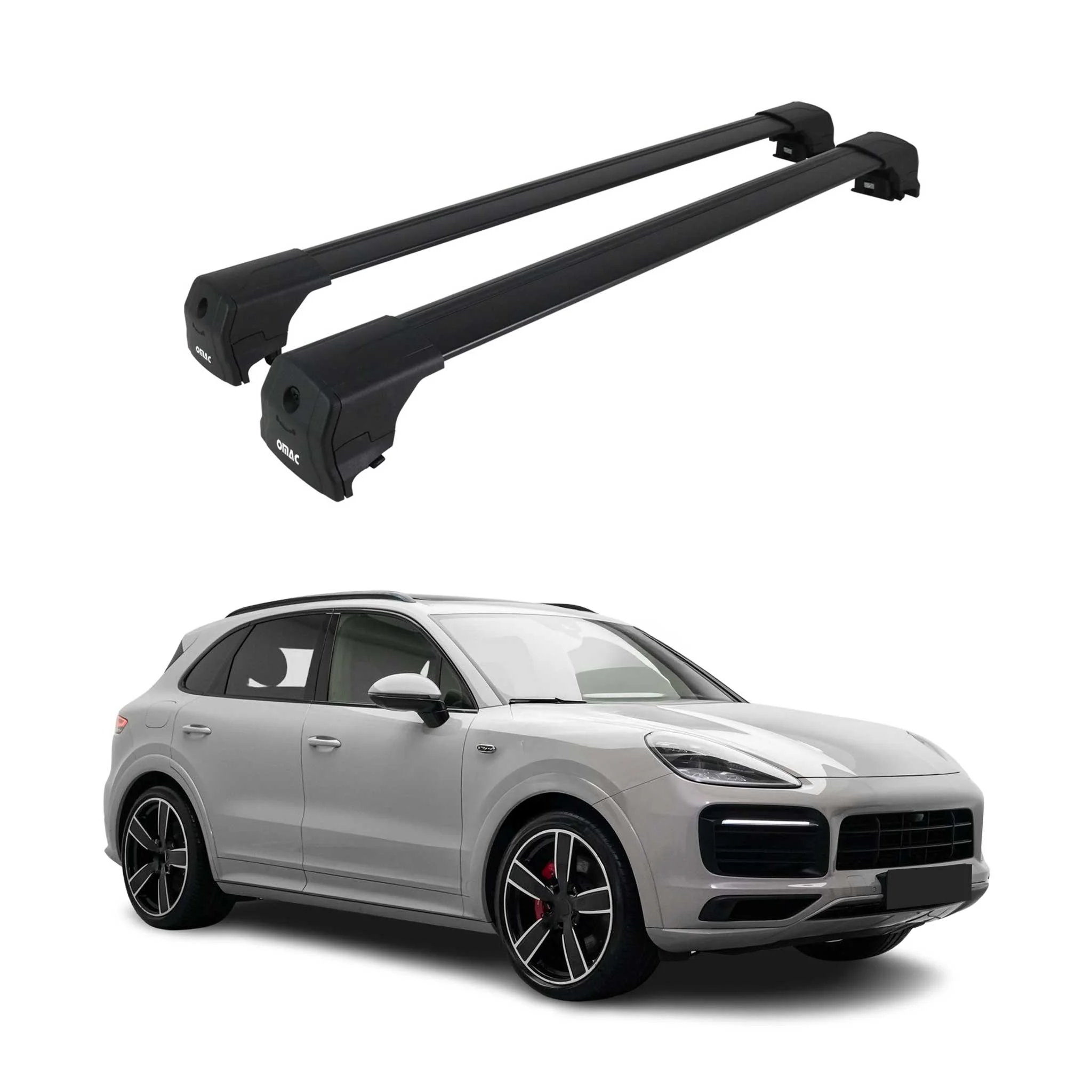 Dachträger Gepäckträger für Skoda Kodiaq 2017-2024 ABE Aluminium Schwarz