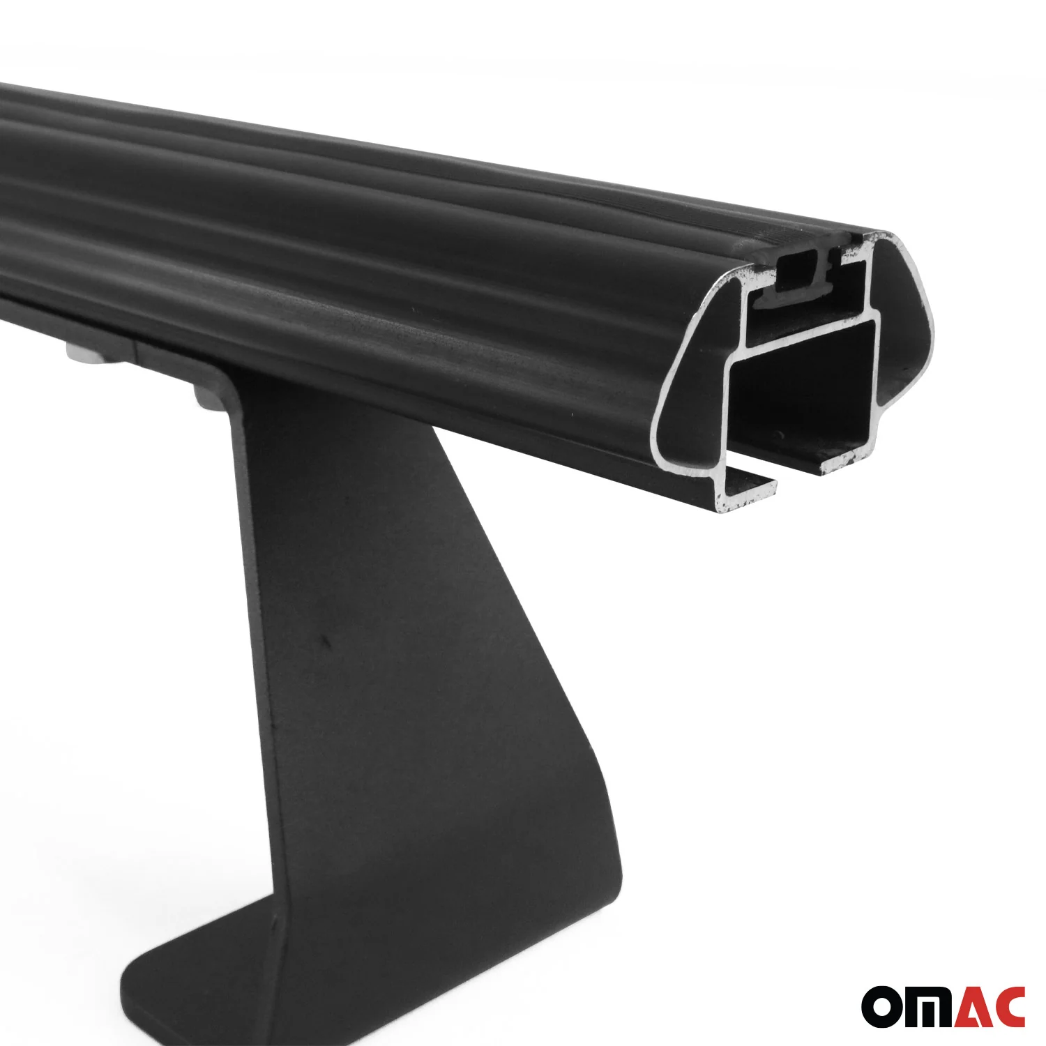 Dachträger Grundtäger für VW Multivan T7 2021-2026 75kg Aluminium Schwarz 2 tlg - Image 12