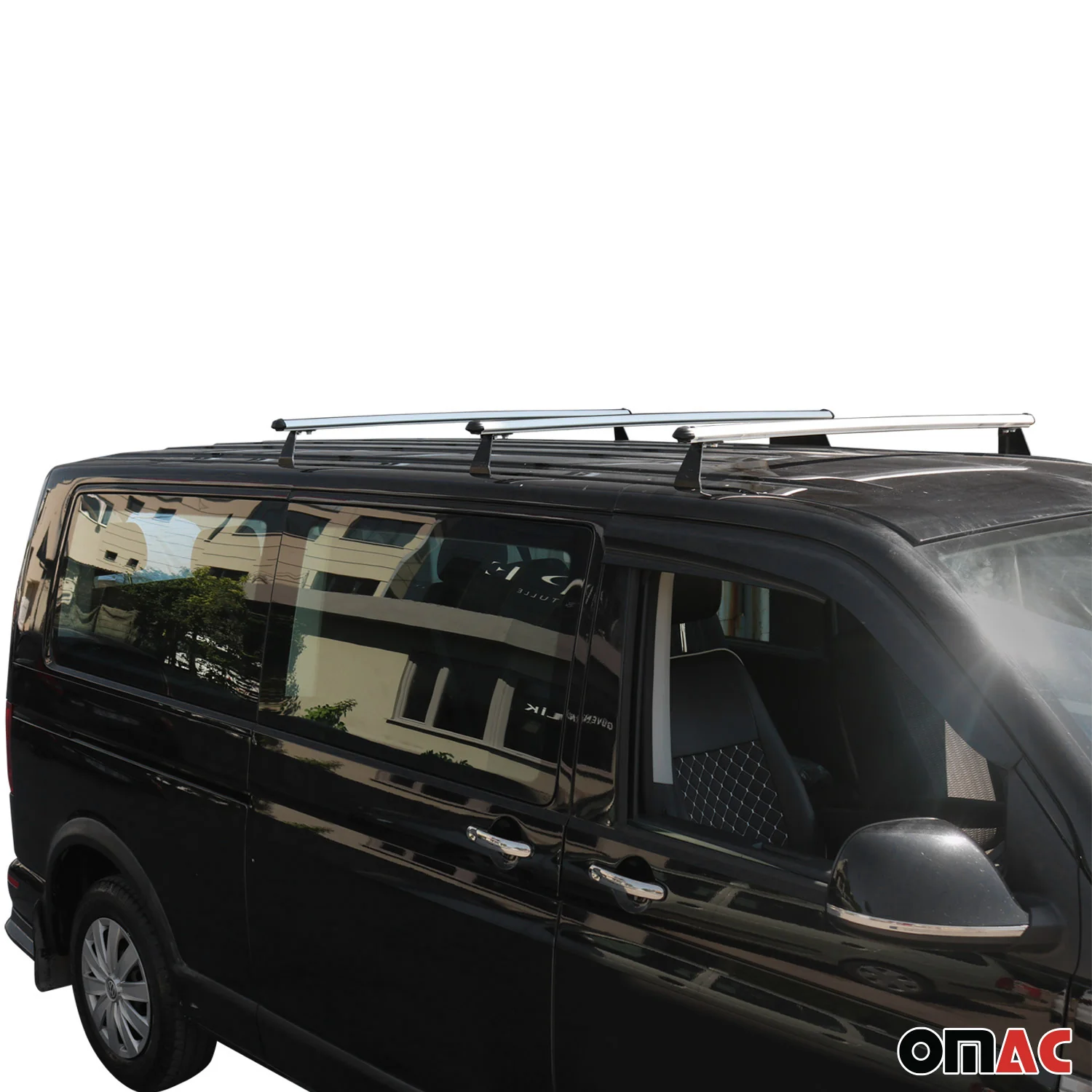 Dachträger Grundtäger für Opel Vivaro A 2001-2014 75kg Aluminium Silber 3 tlg - Image 3
