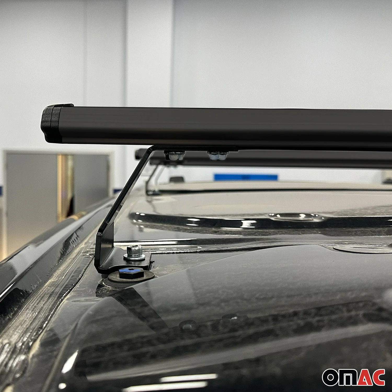 Dachträger Grundtäger für VW Transporter T7 2023-2026 75kg Alu Schwarz 3 tlg - Image 4