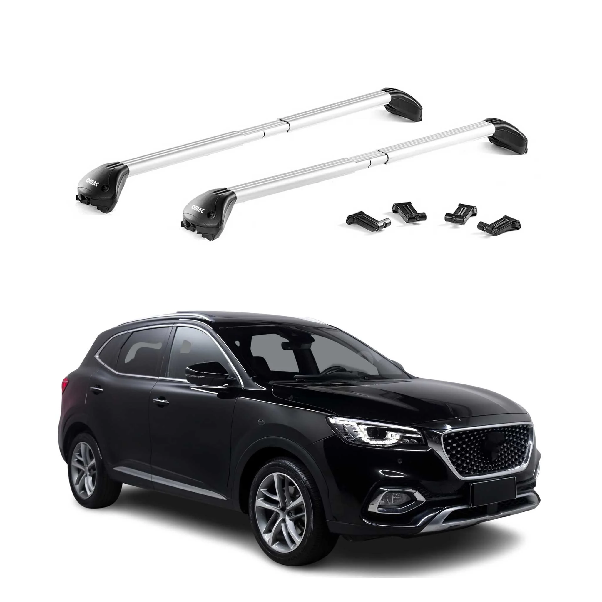 Dachträger Grundtäger für MG HS I 2018-2024 100kg Aluminium Silber ABE