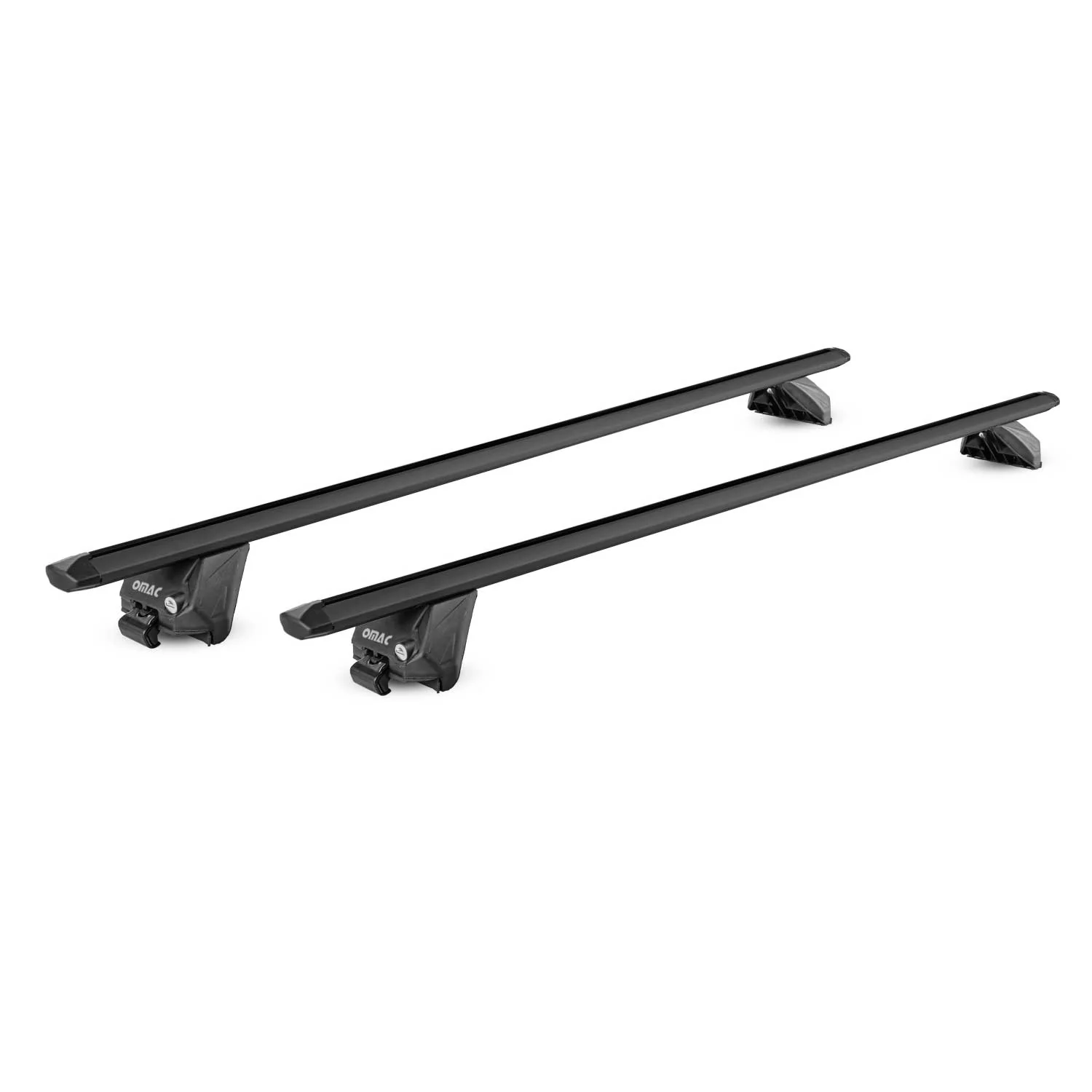 Dachträger Grundtäger für VW ID.7 2024-2026 100kg Aluminium Schwarz 2 tlg ABE - Image 3