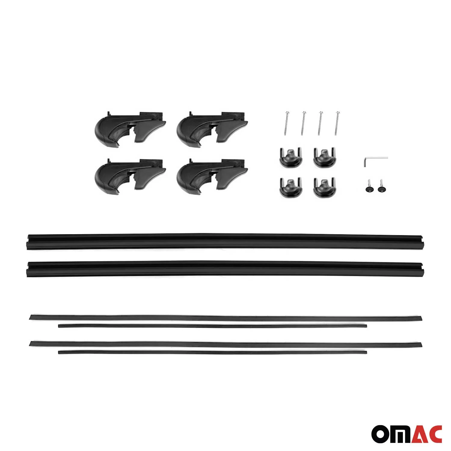 Dachträger Ladeflächenträger für Ford Ranger Wildtrack 2022-2024 Alu Schwarz 2x - Image 8