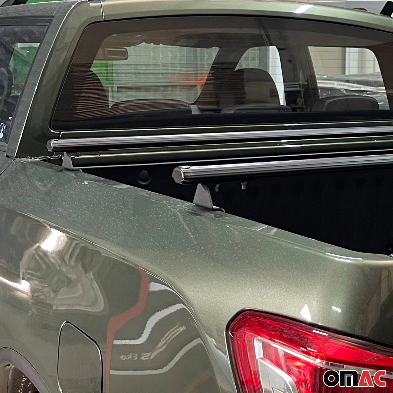 Dachträger Ladeflächenträger Querträger für Fiat Fullback 2016-2020 Alu Schwarz - Image 7