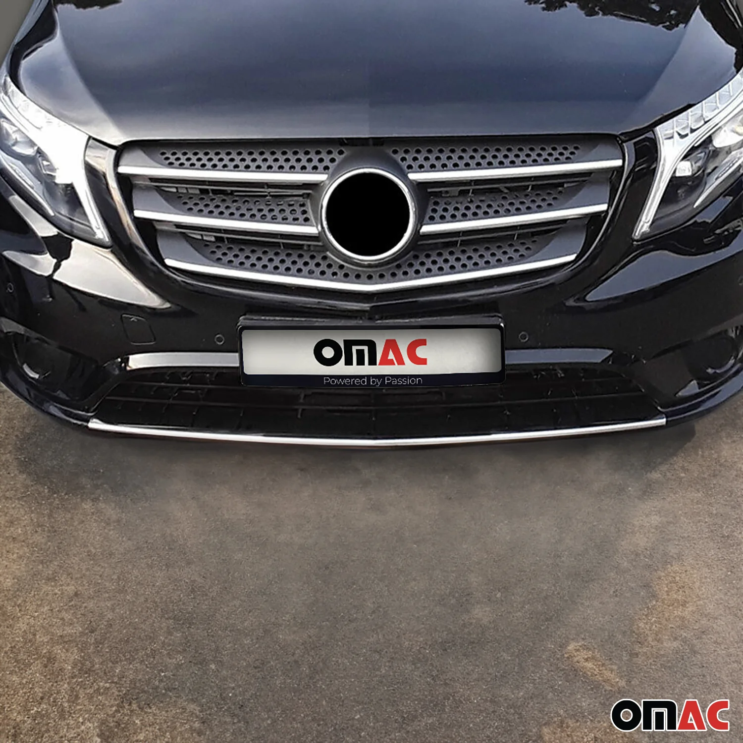 Diffusor Stossstangen für Mercedes Vito W447 2014-2023 Edelstahl 1tlg Vorne - Image 6