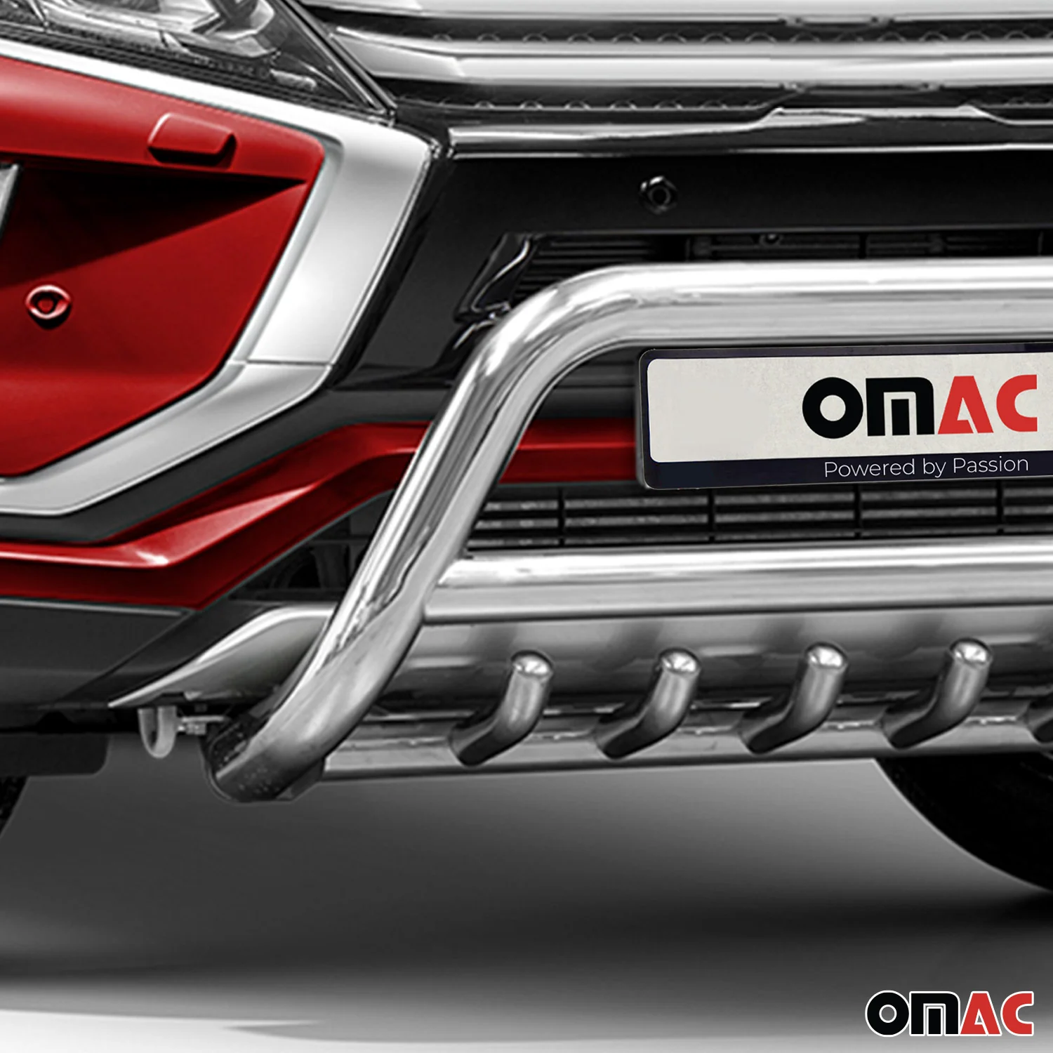 Frontbügel Frontschutzbügel für Mitsubishi Eclipse Cross 2018-2019 Pre-FL Silber - Image 3