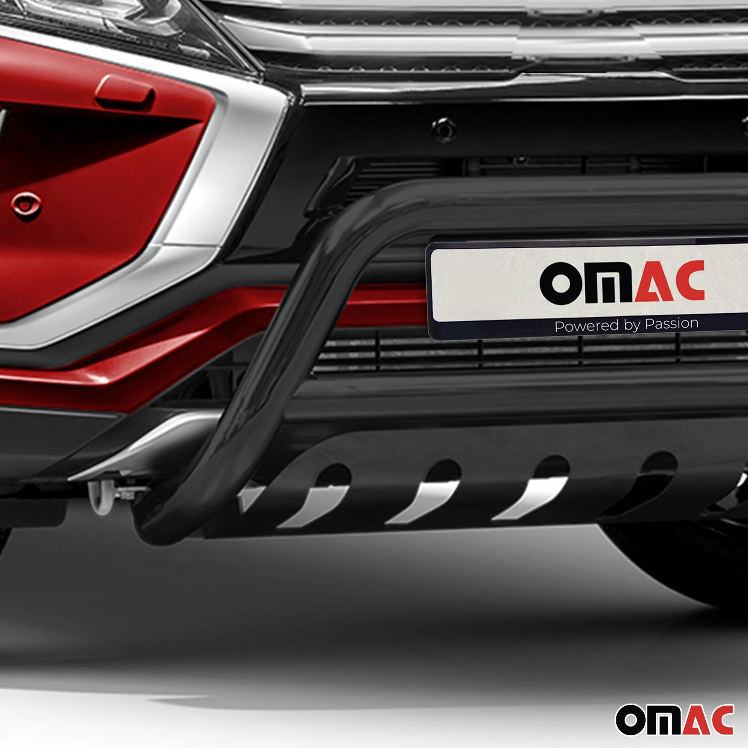 Stahl Frontschutzbügel für Mitsubishi Eclipse Cross 2018-2019 mit ABE Schwarz - Image 3