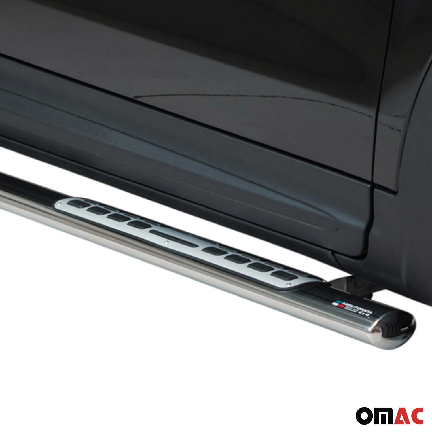 Edelstahl Seitenschweller Schwellerrohre für Fiat 500X Typ 334 2015-2024 Silber - Image 3