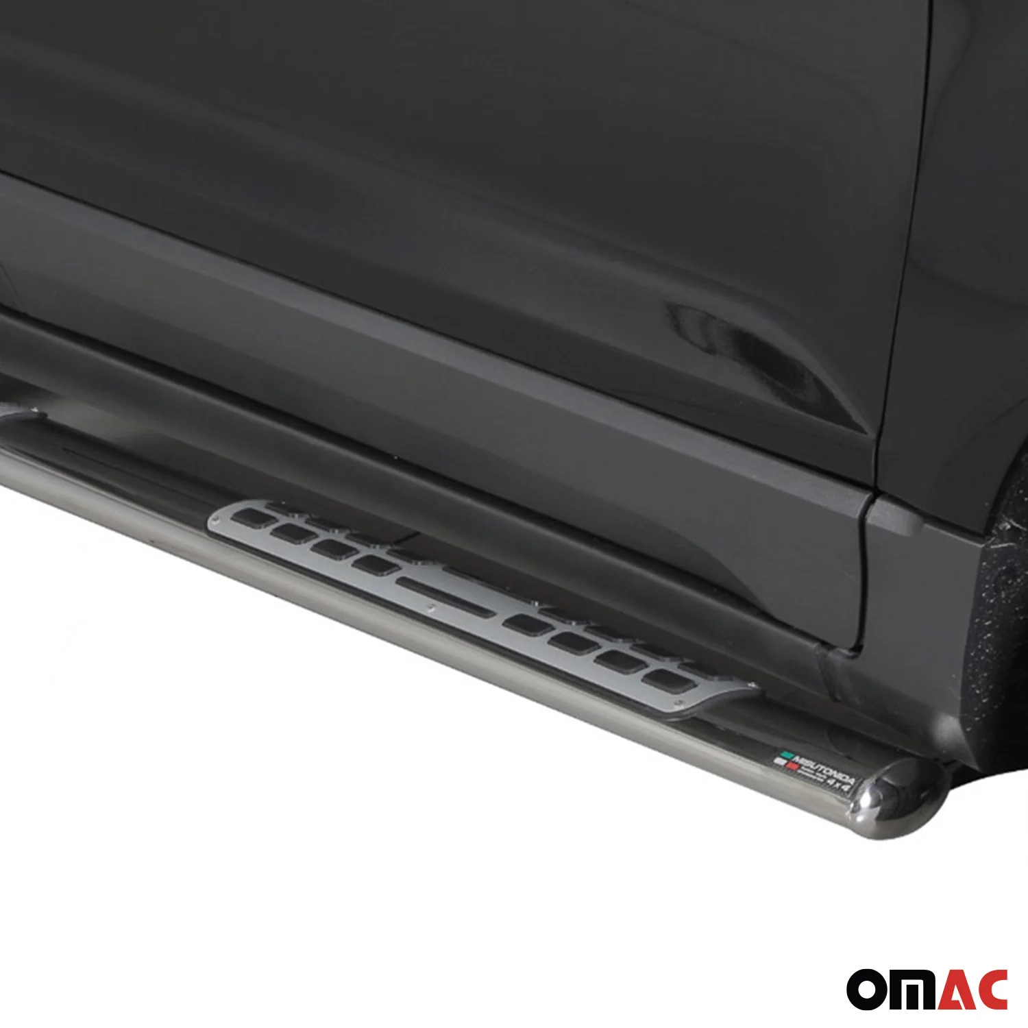 Edelstahl Seitenschweller Schwellerrohre für Ford Ecosport 2013-2017 Silber - Image 3