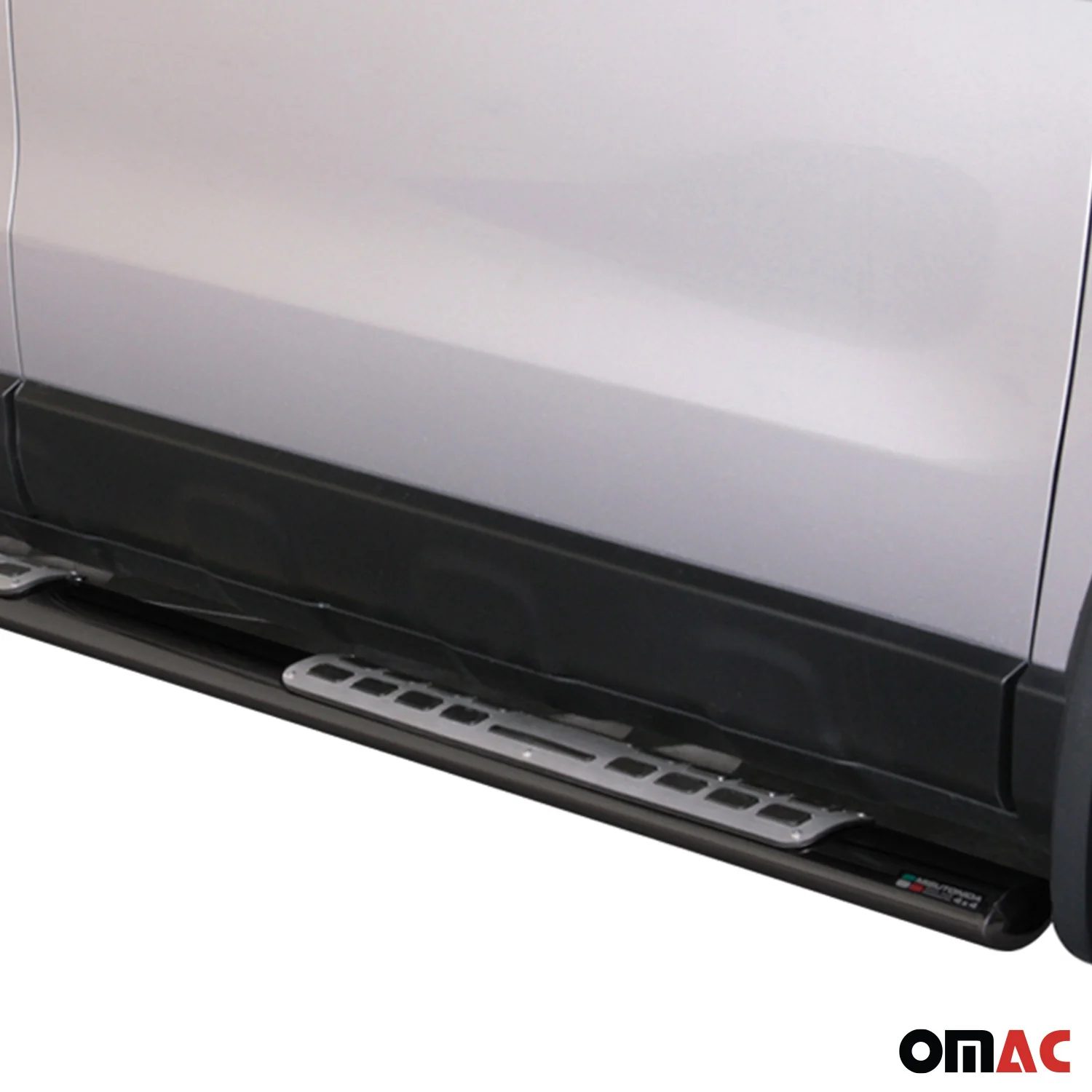 Edelstahl Seitenschweller Schwellerrohre für Honda CR-V 2010-2012 Schwarz - Image 3