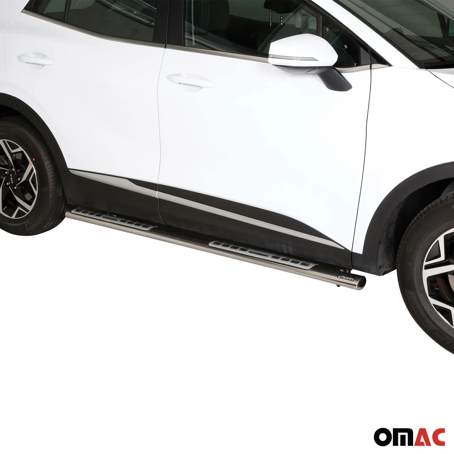 Edelstahl Seitenschweller Schwellerrohre für Kia Sportage 2023-2026 Silber - Image 2