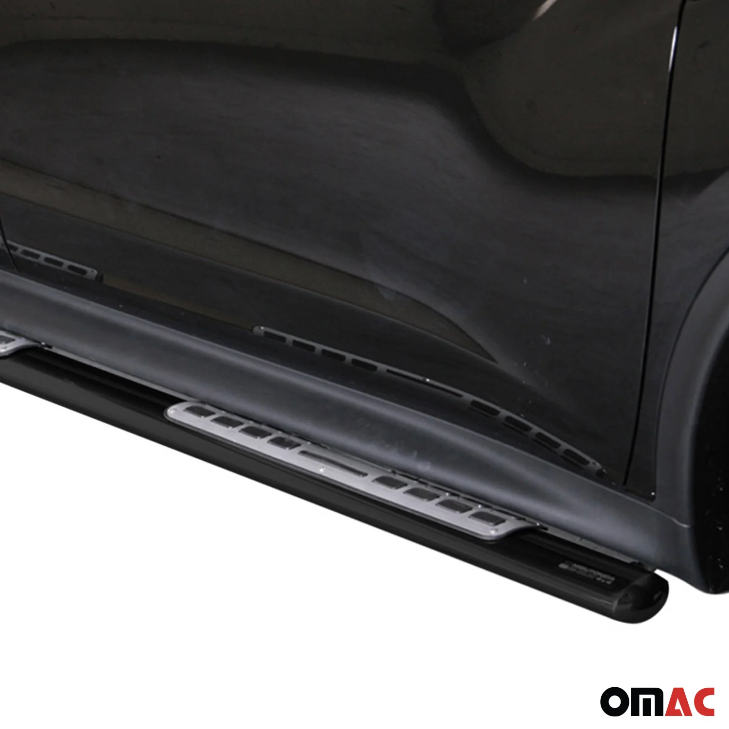 Edelstahl Seitenschweller Schwellerrohre für Nissan Juke 2010-2019 Schwarz - Image 3