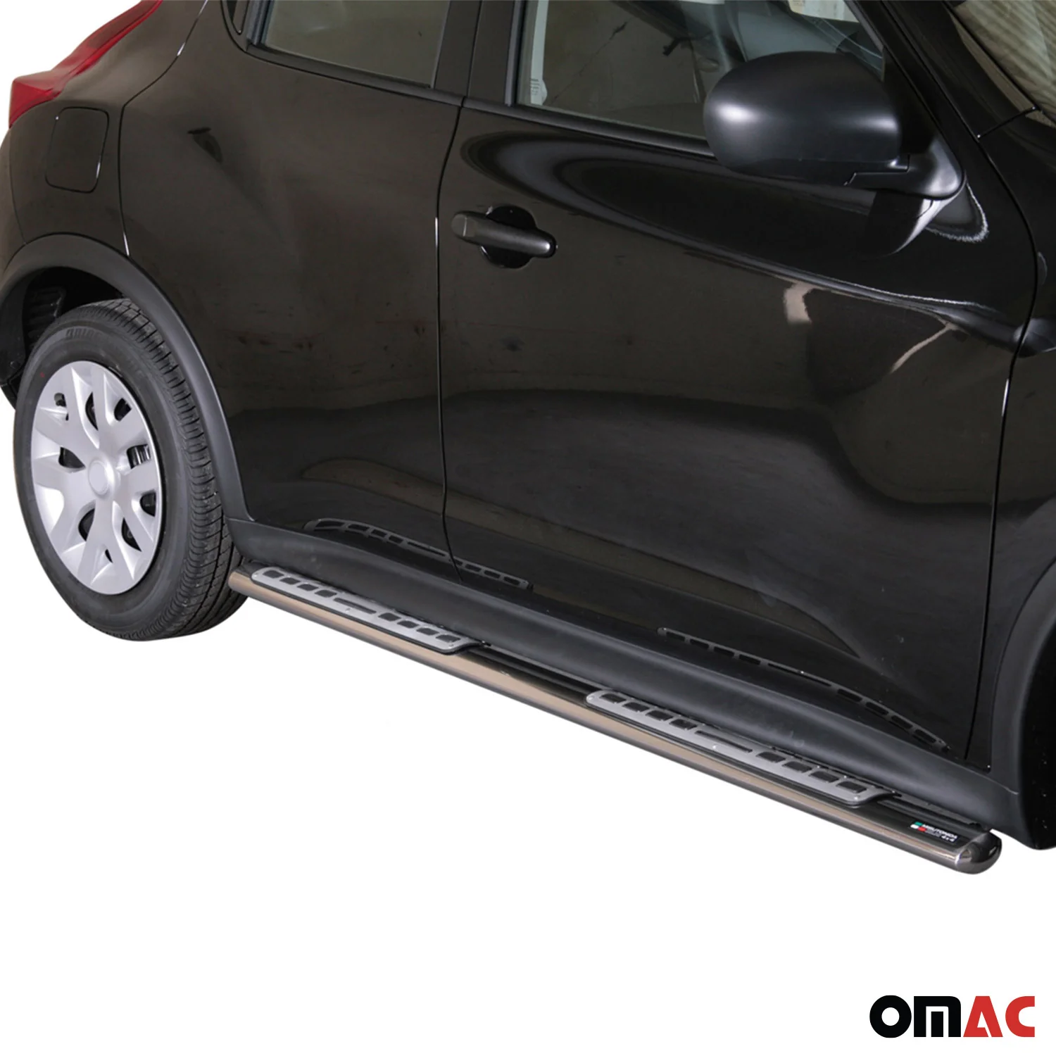 Edelstahl Seitenschweller Schwellerrohre für Nissan Juke F15 2010-2019 Silber - Image 2