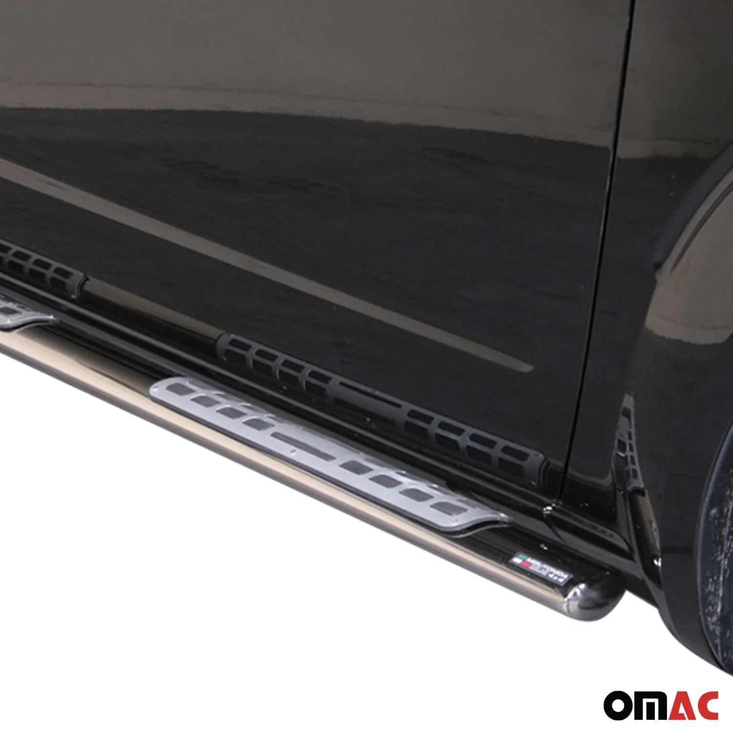 Edelstahl Seitenschweller Schwellerrohre für Nissan Pathfinder 2010-2013 Silber - Image 3