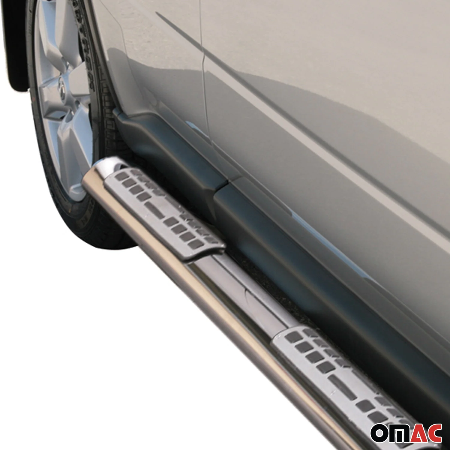 Edelstahl Seitenschweller Schwellerrohre für Nissan X-Trail 2007-2010 Silber - Image 3