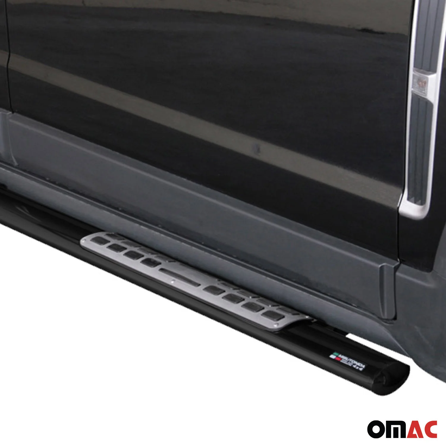 Edelstahl Seitenschweller Schwellerrohre für Opel Antara 2011-2015 Schwarz - Image 3