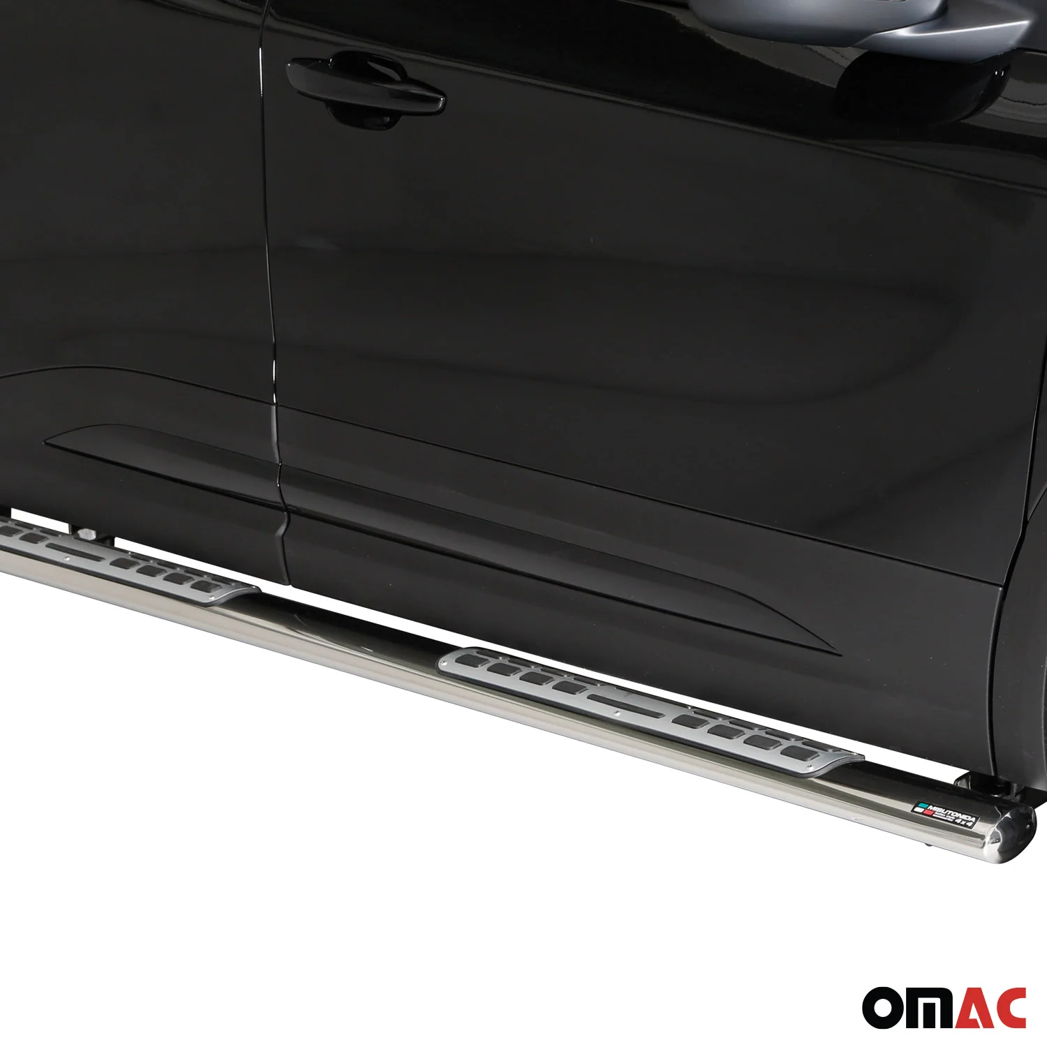 Edelstahl Seitenschweller Schwellerrohre für Opel Mokka 2021-2026 Silber - Image 3