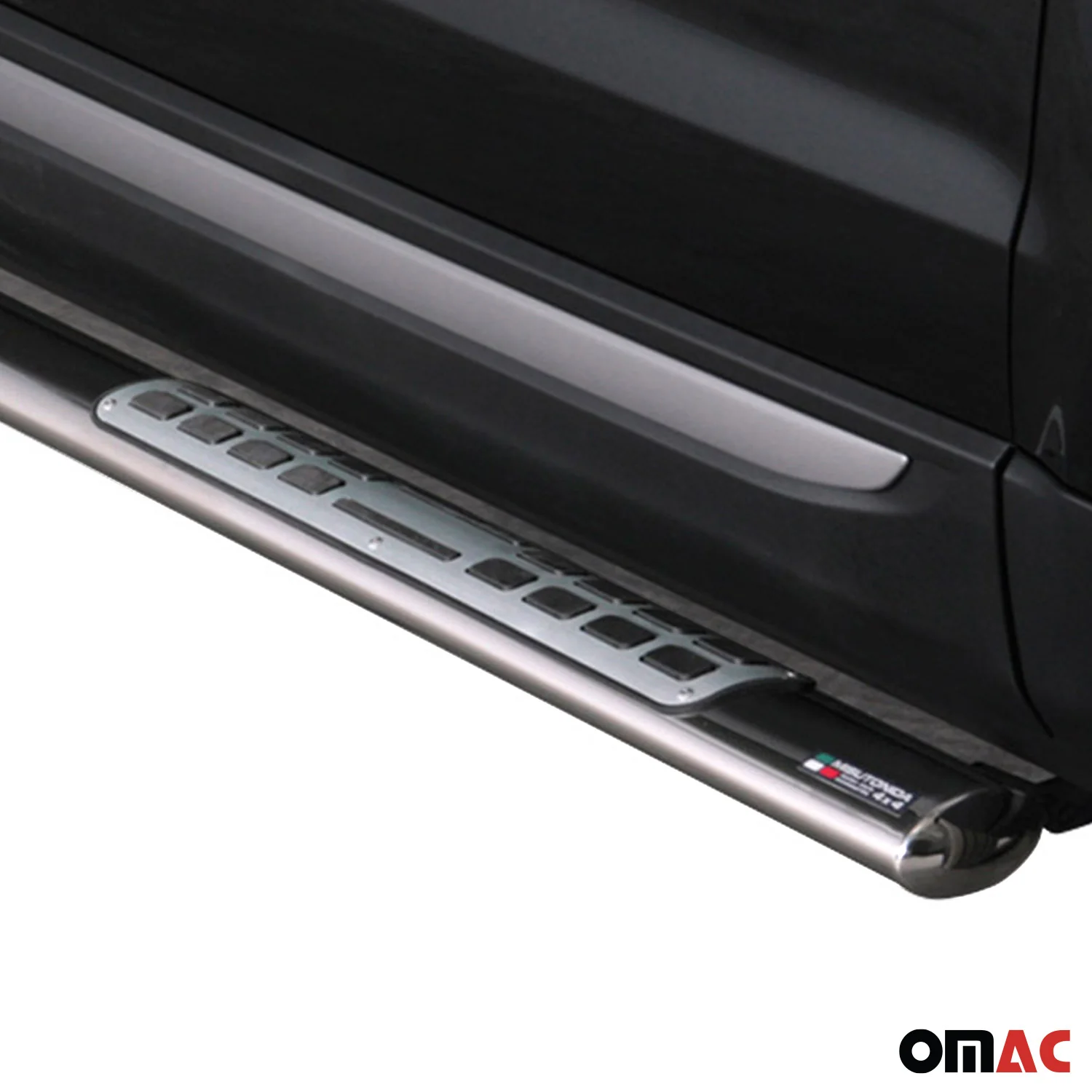 Edelstahl Seitenschweller Schwellerrohre für Range Rover Evoque 2011-2015 Silber - Image 3