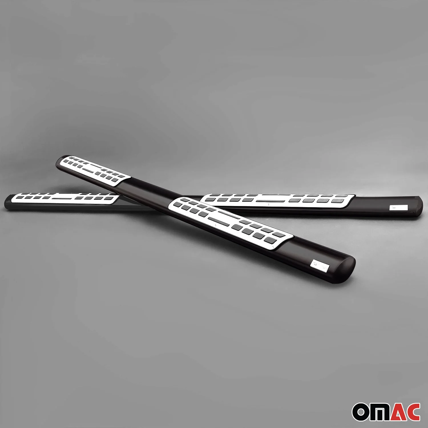 Edelstahl Seitenschweller Schwellerrohre für Ssangyong Musso 2018-26 Schwarz - Image 4